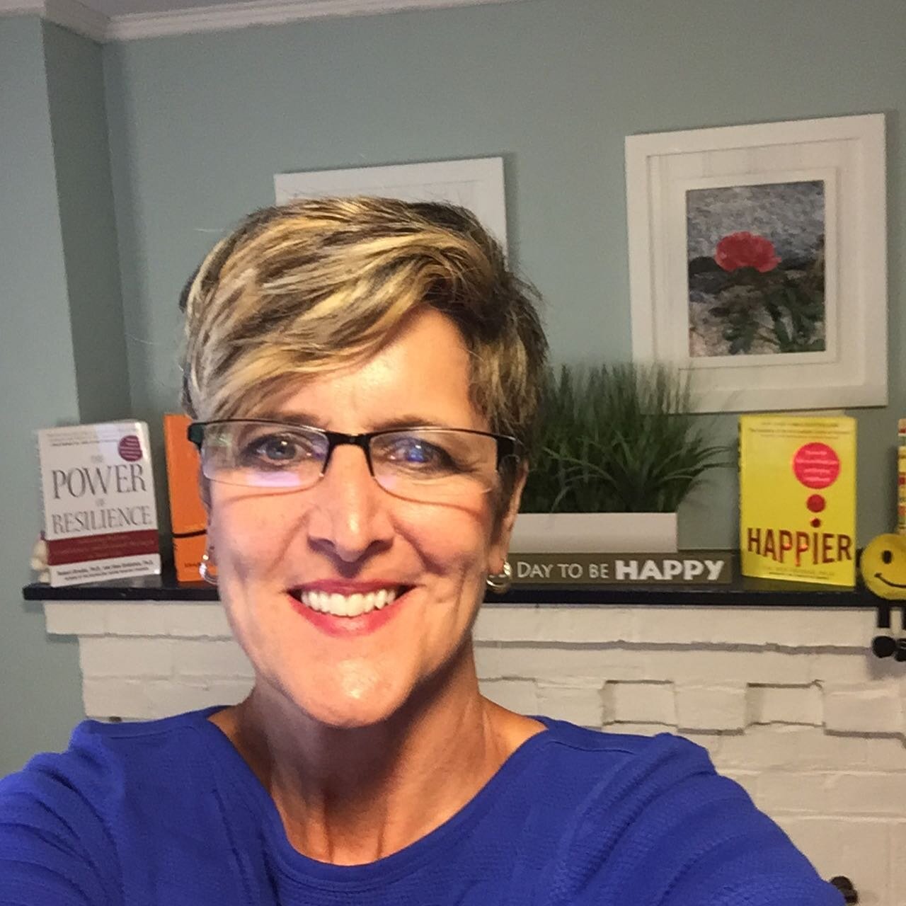 Live from my home studio! I&rsquo;m so happy to be back in the schools albeit virtually to help folks feel happier, less stressed and more resilient! Teachers and school staff rock!!! #seec#westportschools#uxbridgeschools#Mindfulness#positivepsycholo