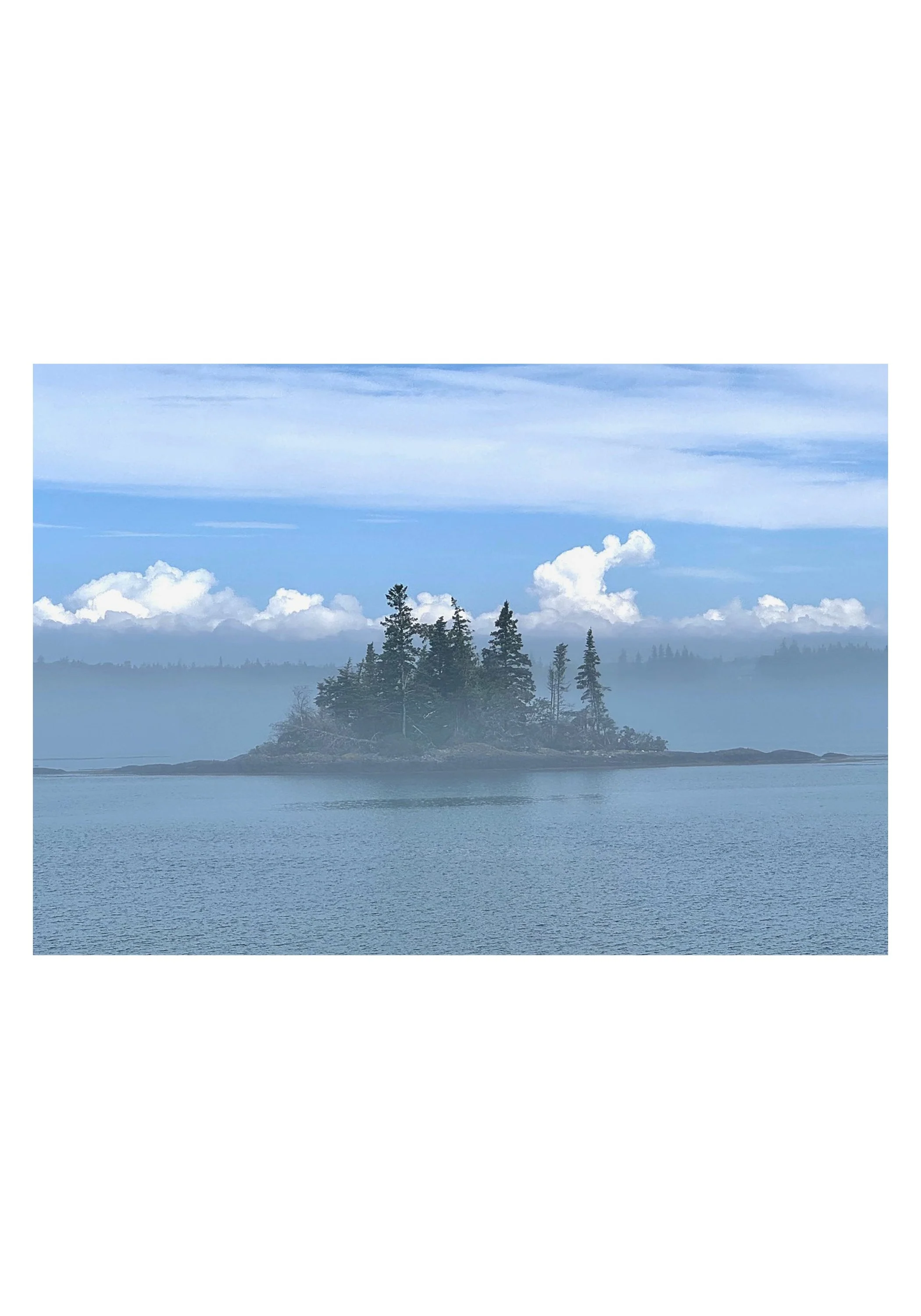 Foggy Island - Anne Brown - Off North Haven, Maine