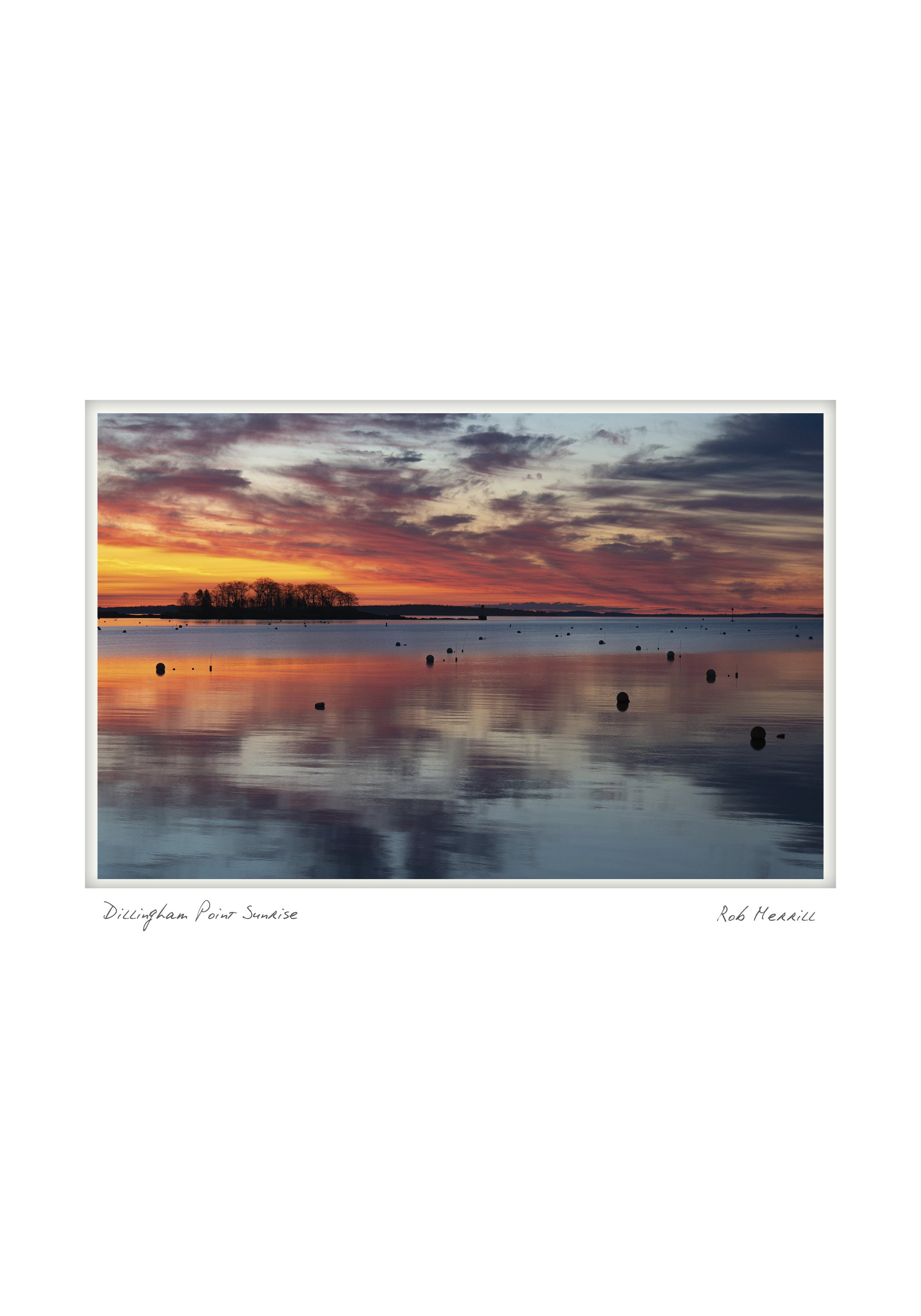 Dillingham Point Sunrise  - Rob Merrill - Camden, Maine