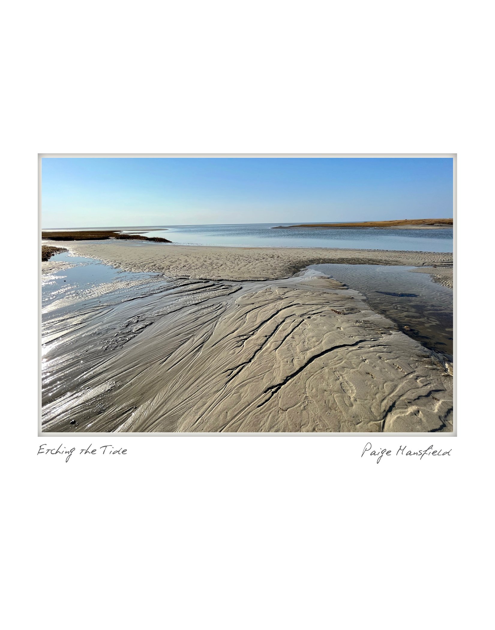 Etching the Tide - Paige Mansfield - Orleans, Cape Cod