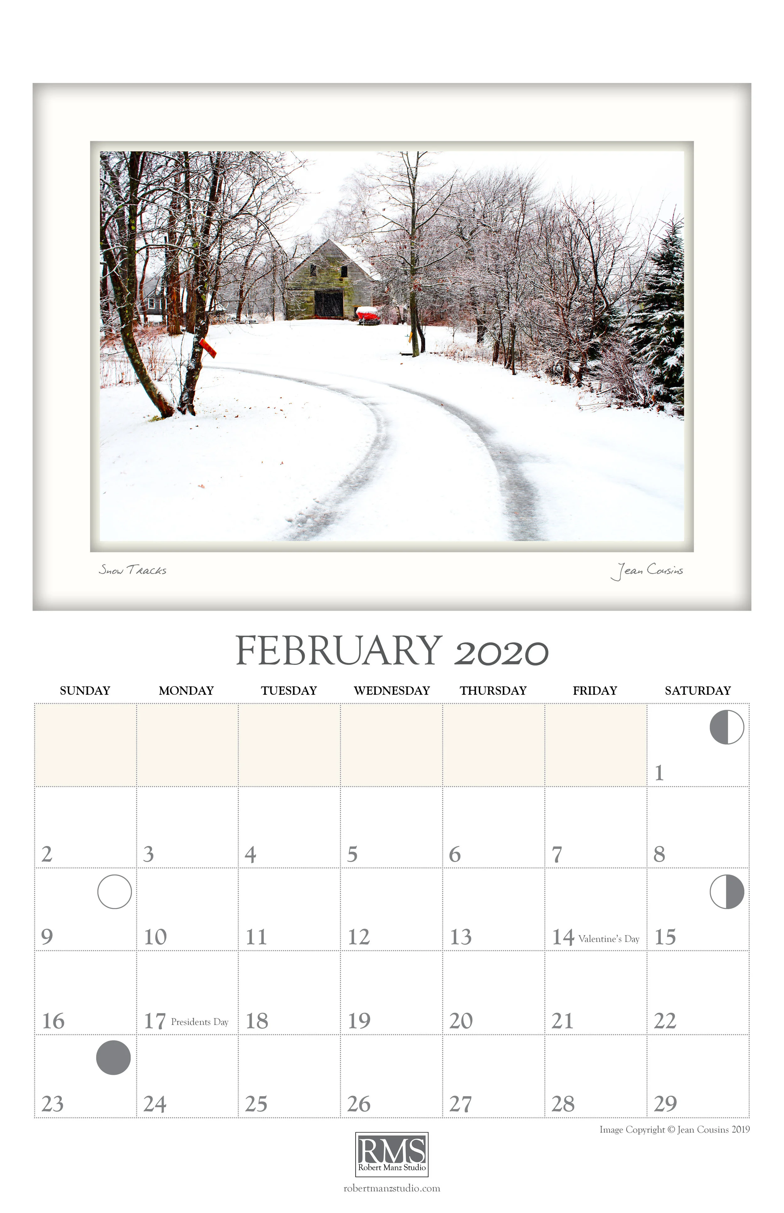 2020 Calendar Cape Elizabeth, Maine by Jean Cousins and Lynn Golder