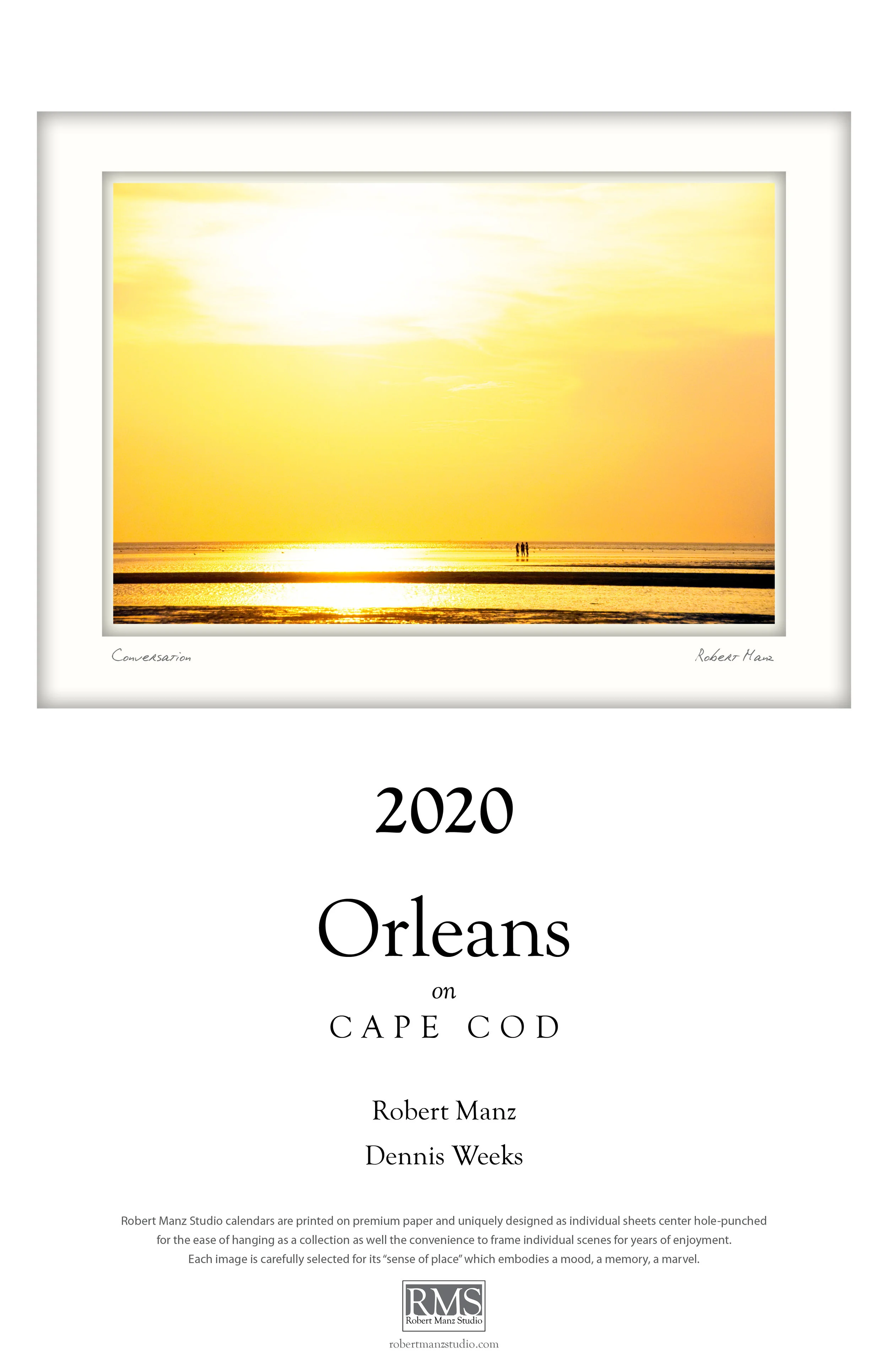 2020 Calendar - Orleans on Cape Cod by Robert Manz and Dennis Weeks - for image selection only