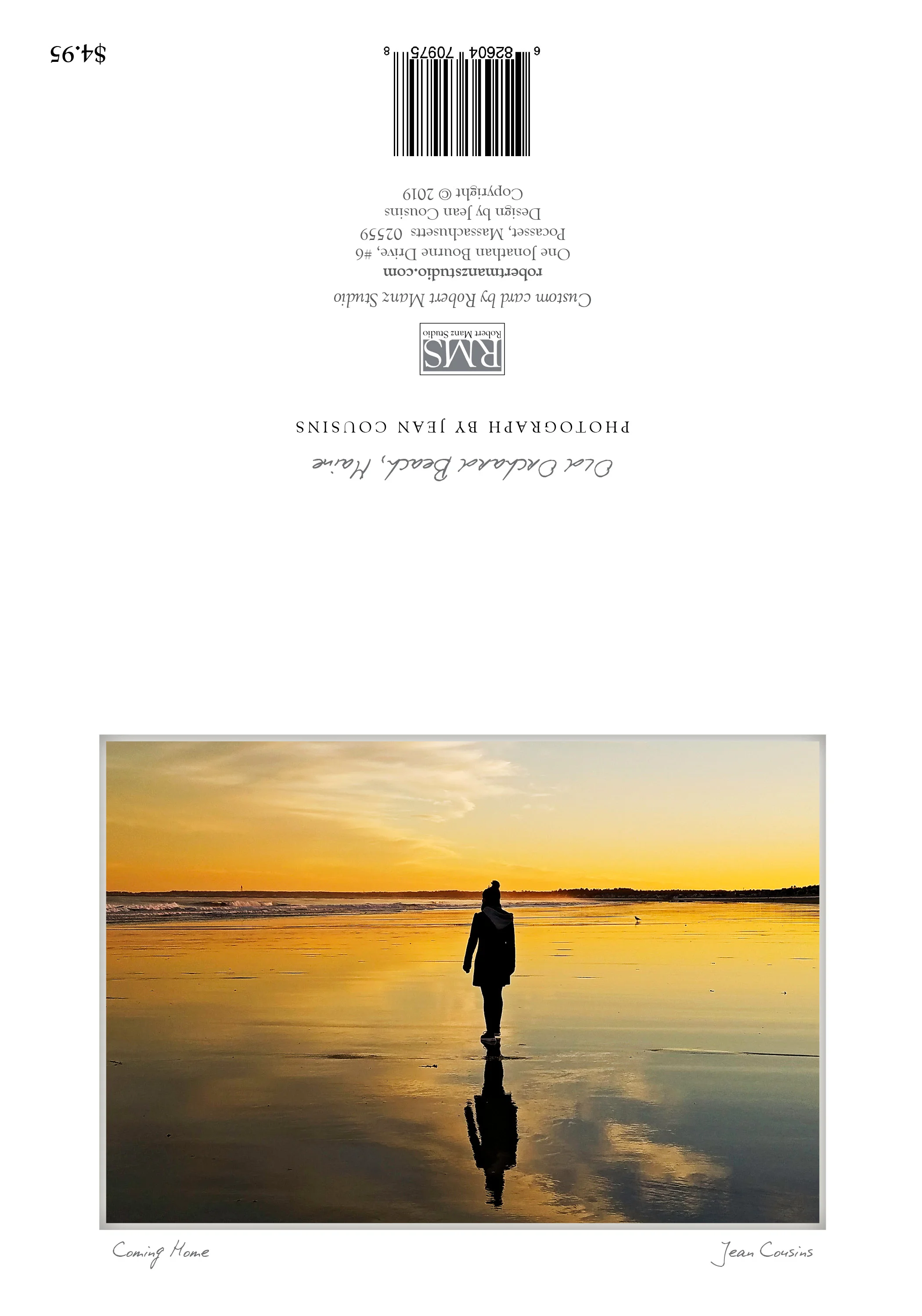 "Coming Home" by Jean Cousins; Old Orchard Beach, Maine