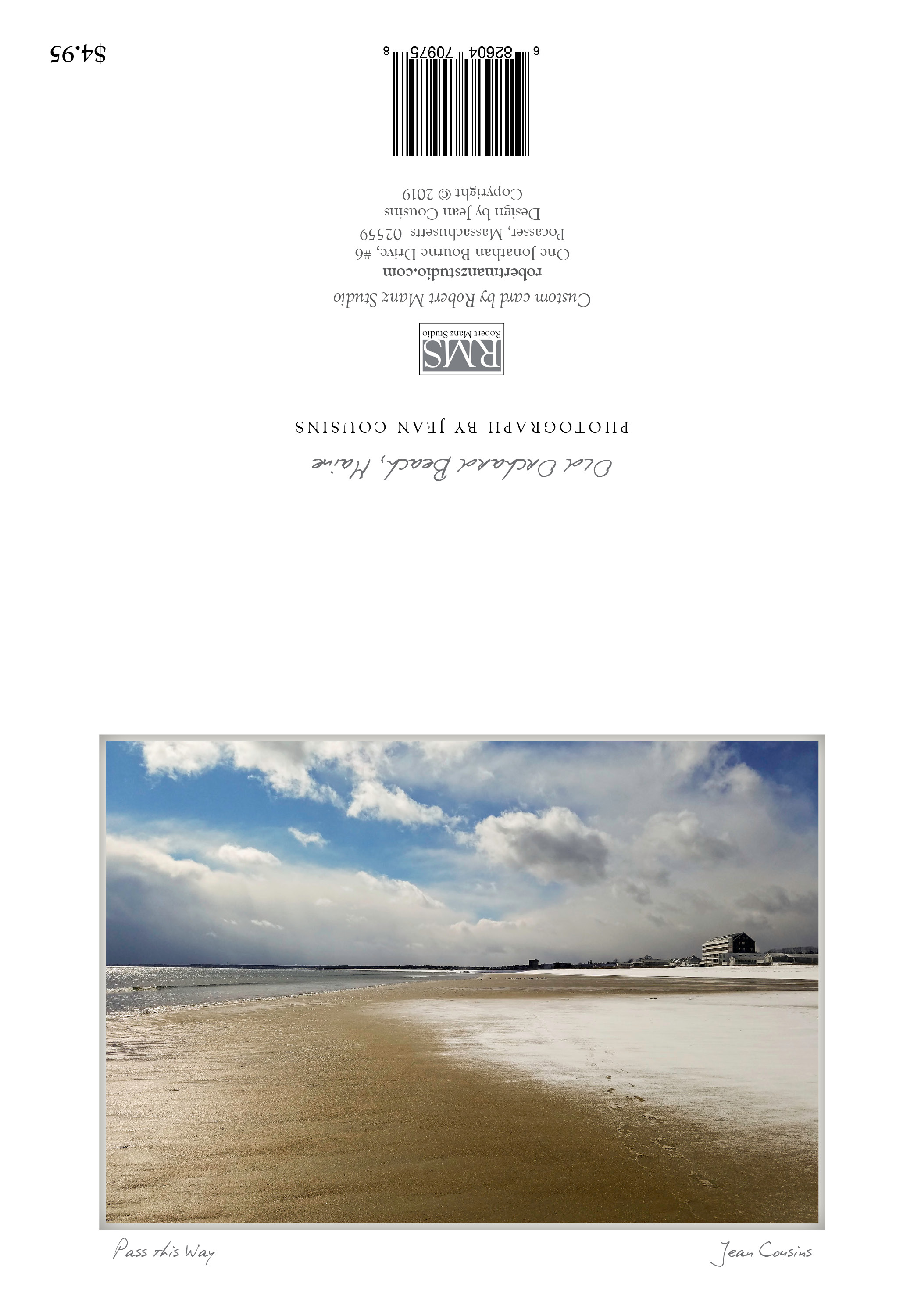 "Pass this Way" by Jean Cousins; Old Orchard Beach, Maine