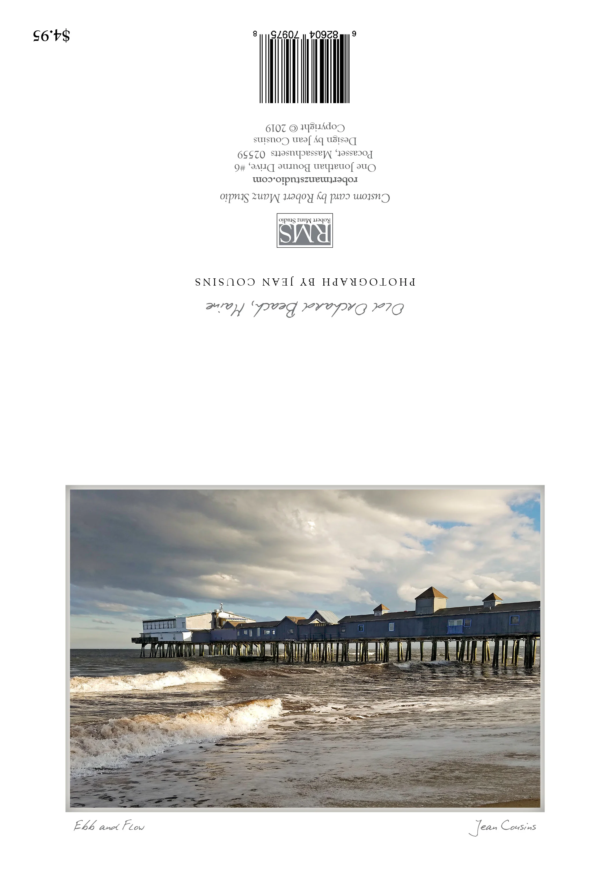 "Ebb and Flow" by Jean Cousins; Old Orchard Beach, Maine