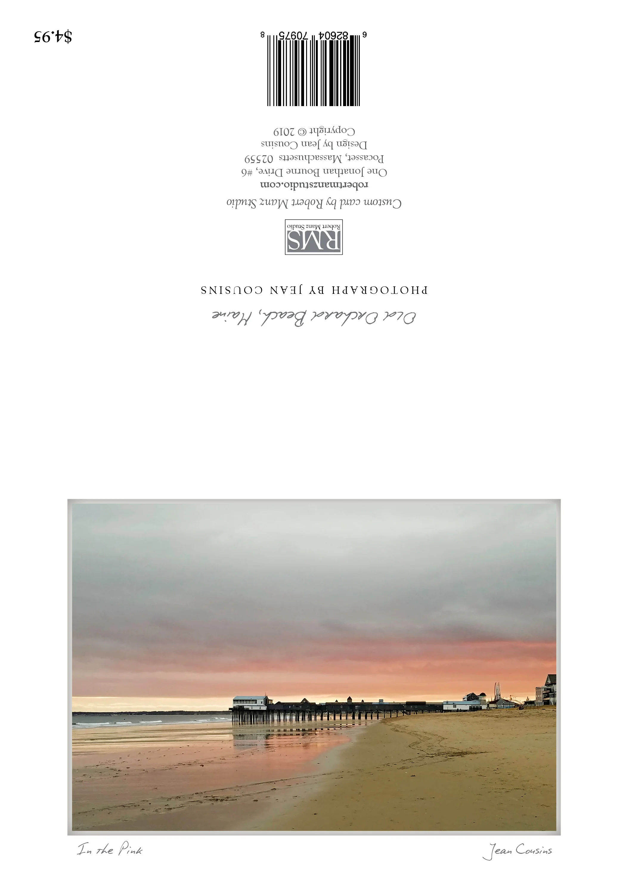 "In the Pink" by Jean Cousins; Old Orchard Beach, Maine