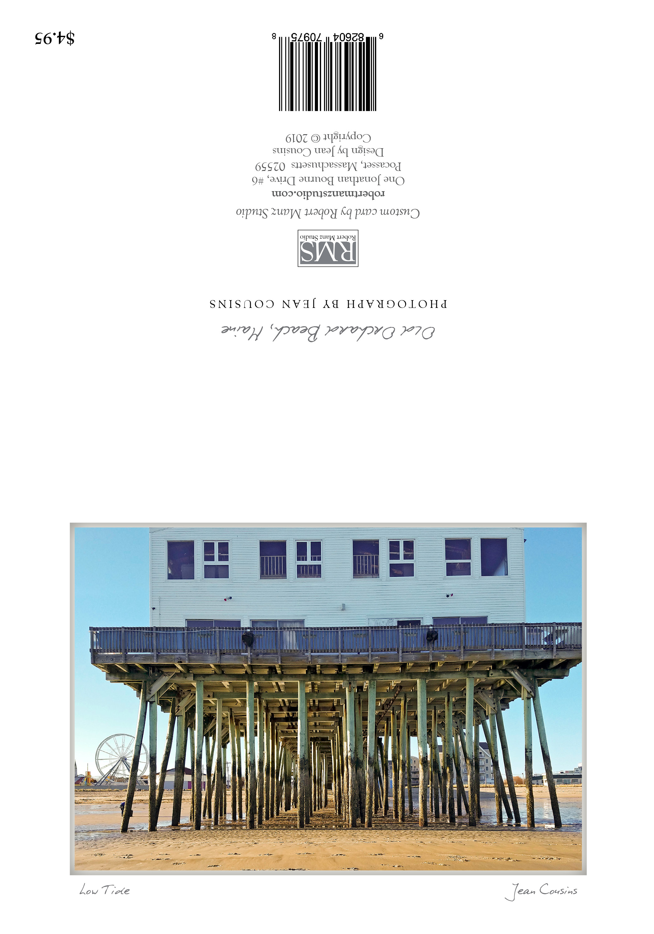 "Low Tide" by Jean Cousins; Old Orchard Beach, Maine