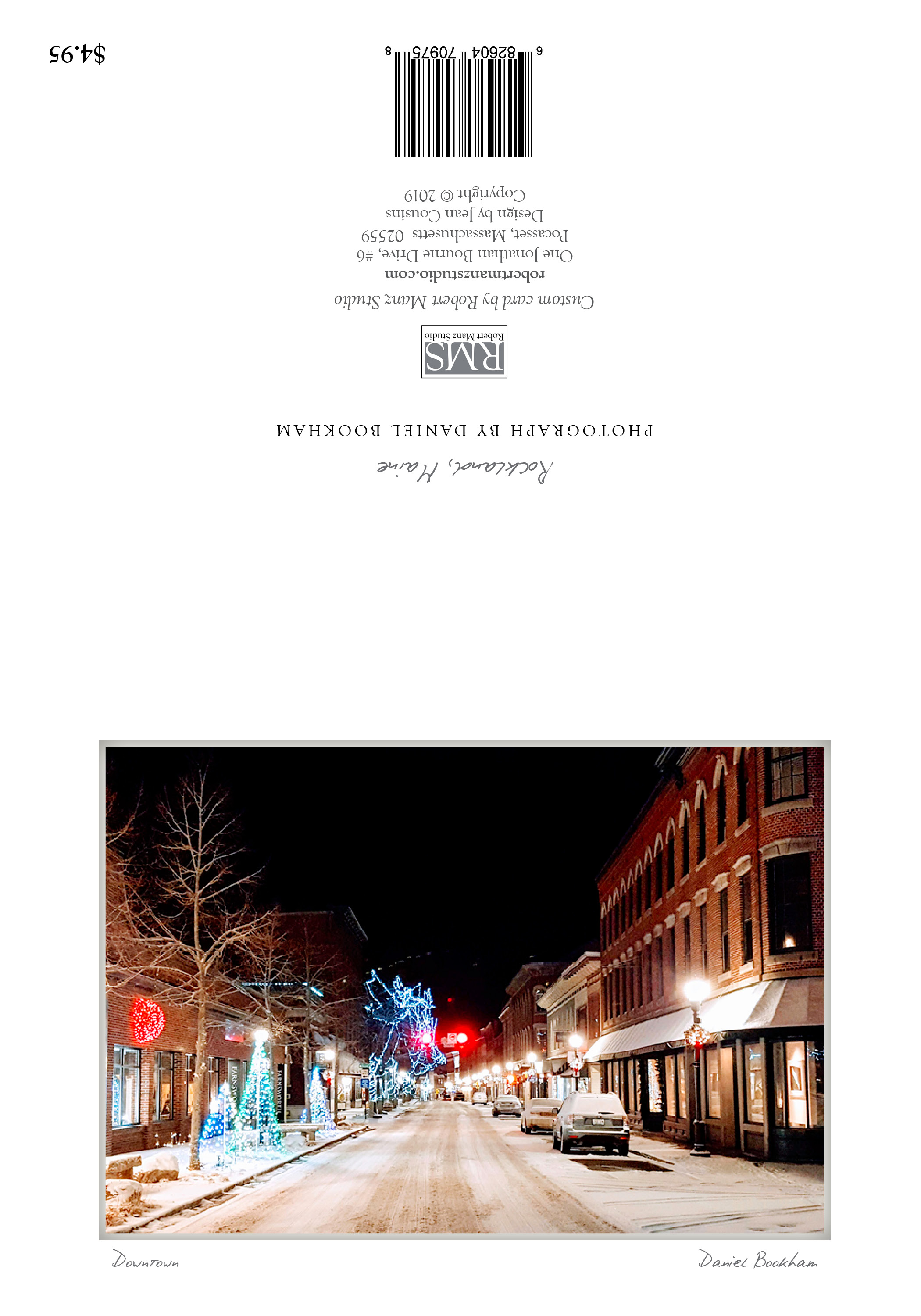 "Downtown" by Daniel Bookham; Rockland, Maine
