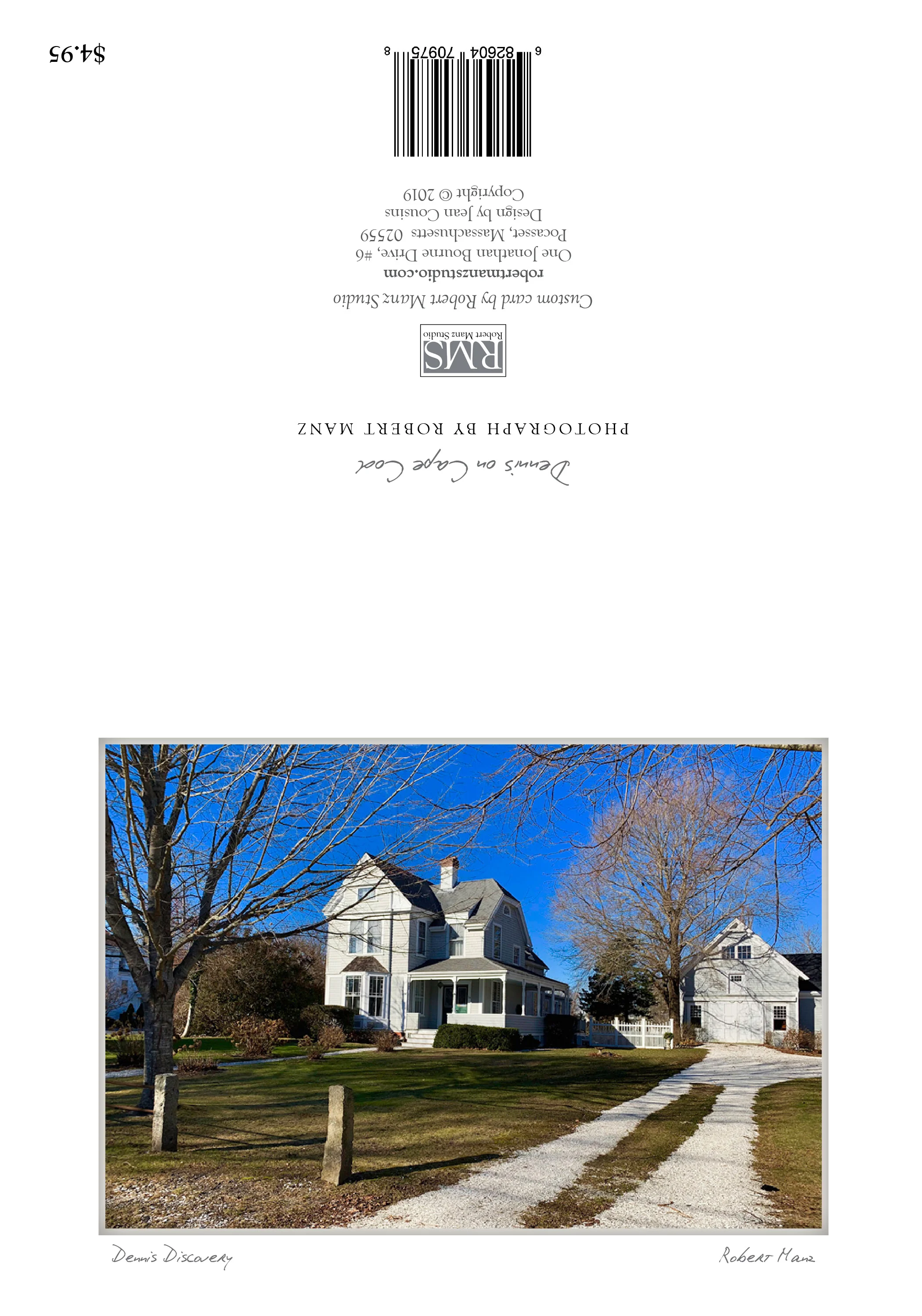 "Dennis Discovery" by Robert Manz; Dennis, Cape Cod