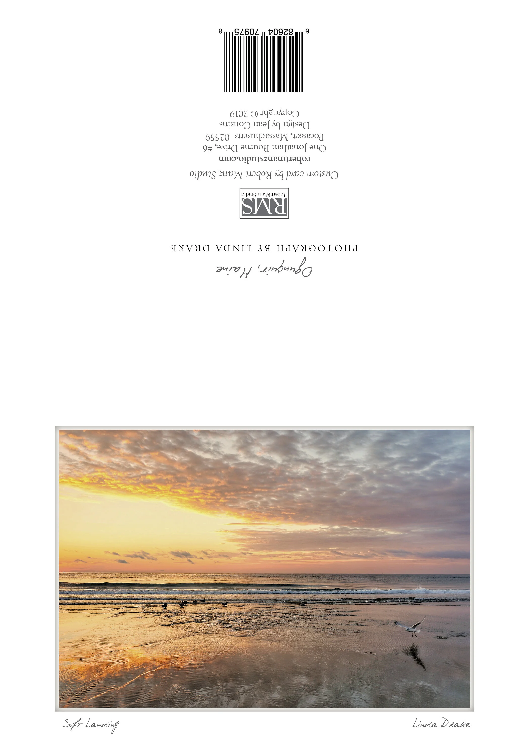 "Soft Landing" by Linda Drake; Ogunquit, Maine