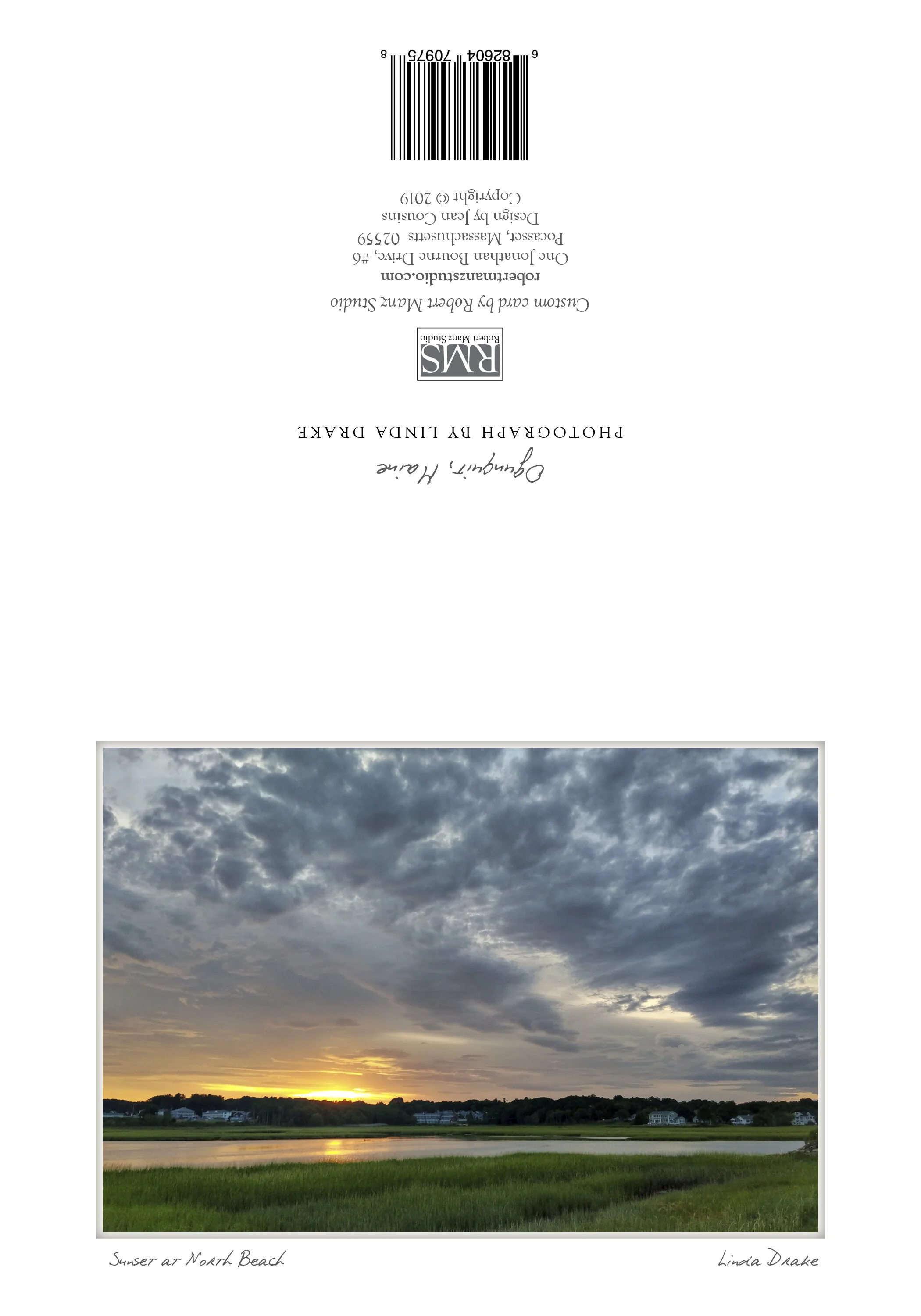 "Sunset at North Beach" by Linda Drake; Ogunquit, Maine