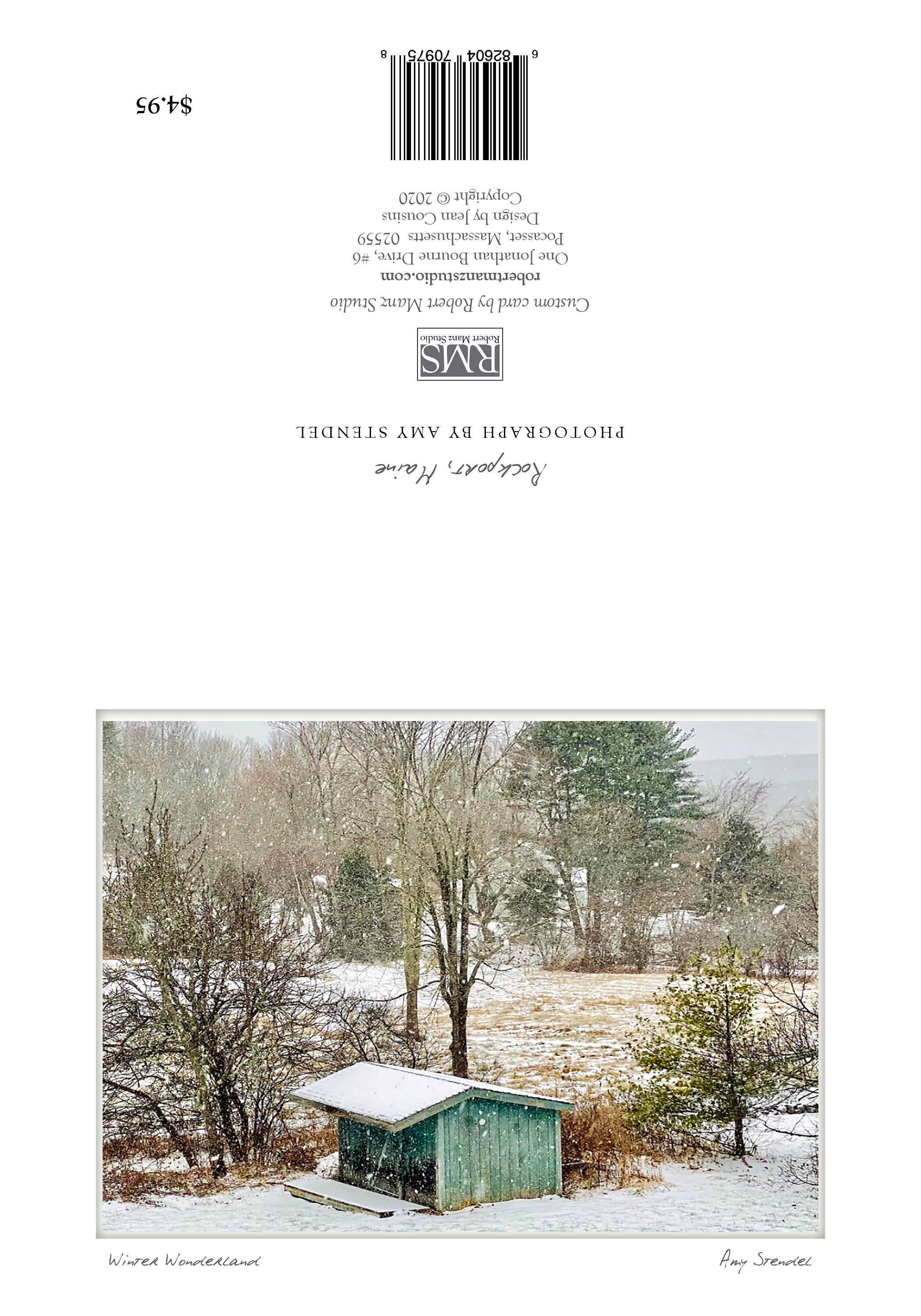 Winter Wonderland - Amy Stendel - Rockport, Maine