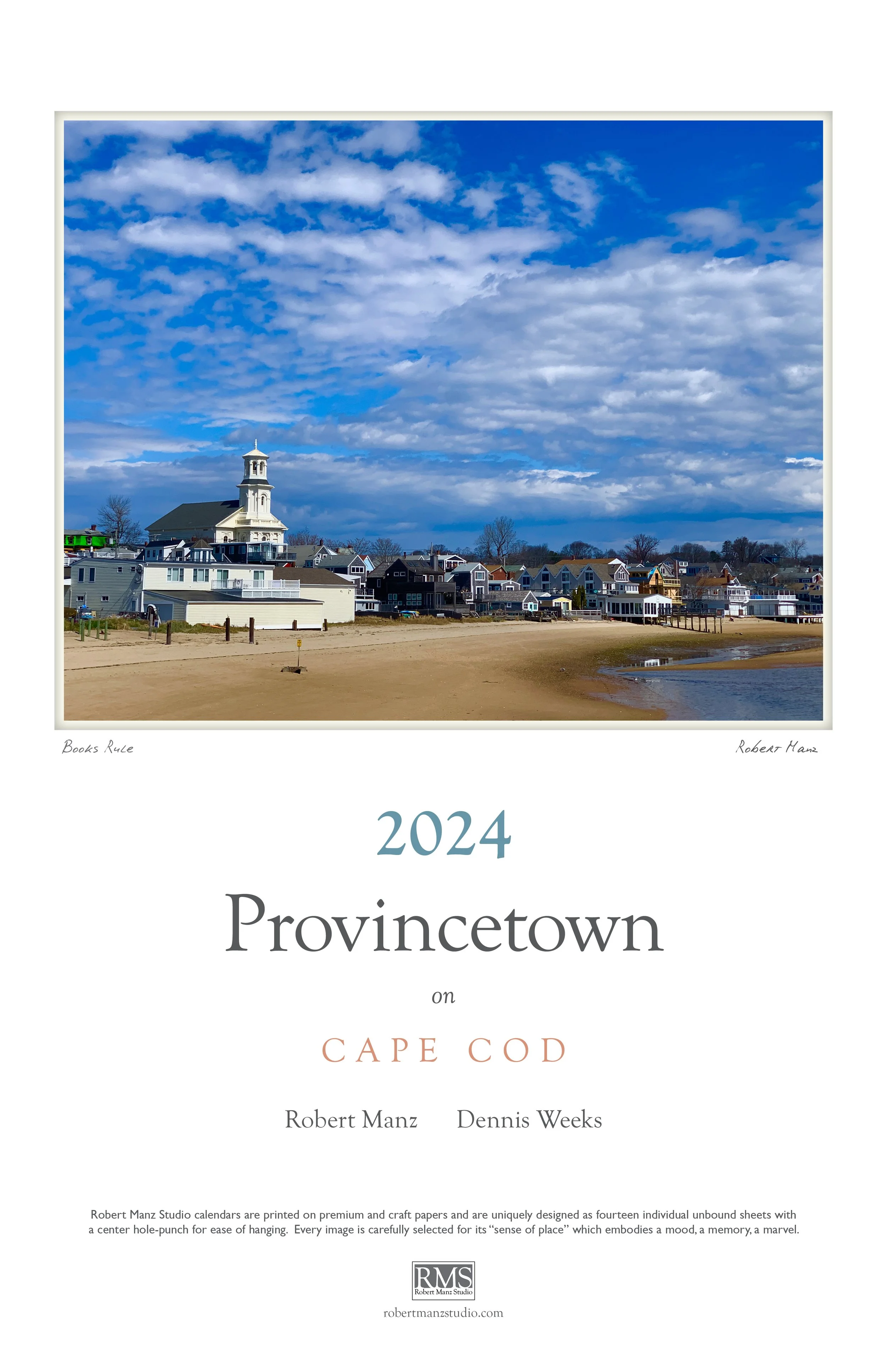 2024 Provincetown On Cape Cod Calendar Robert Manz Studio