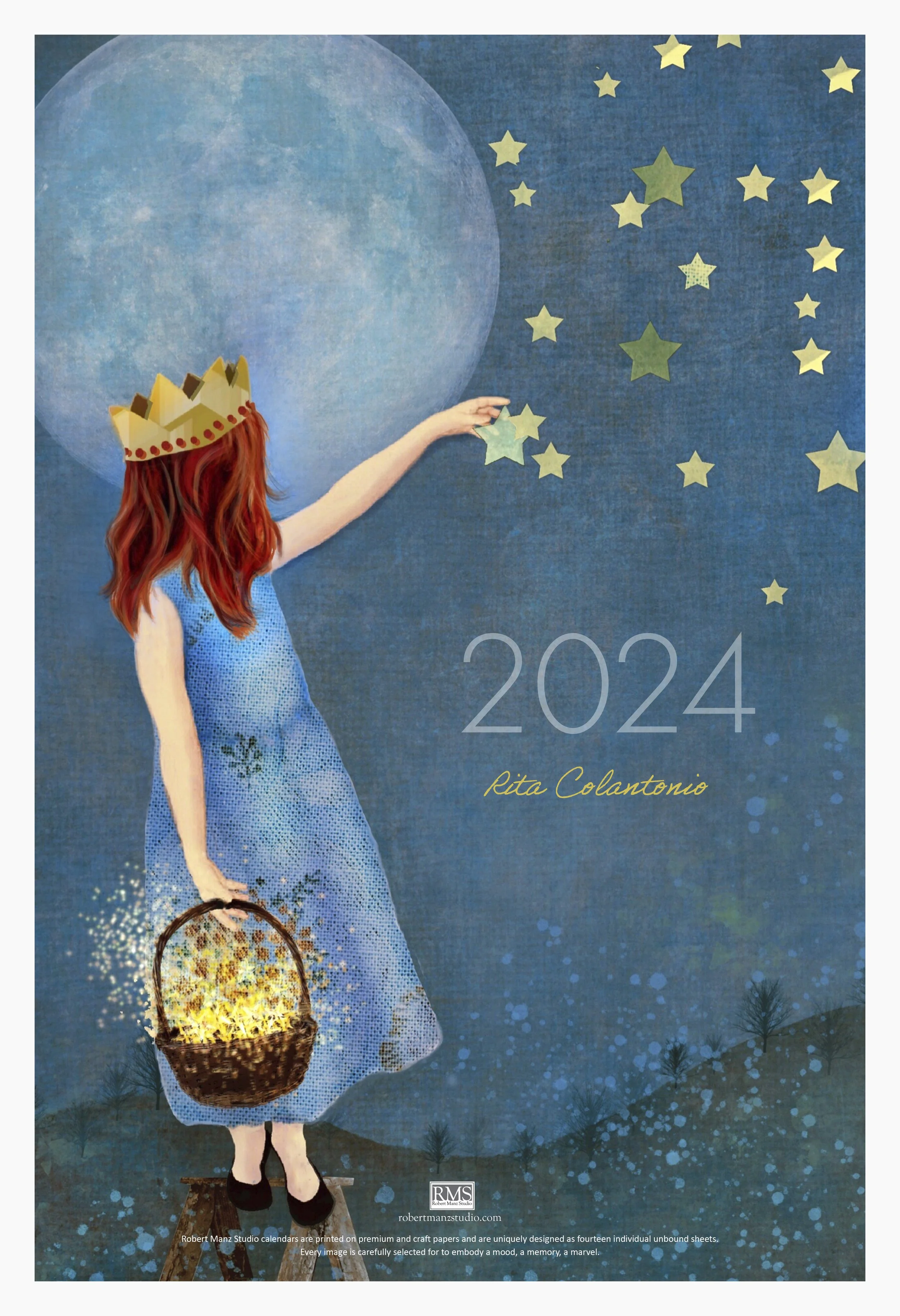 “Seasonal Fantasies 2024", by Rita Colantonio