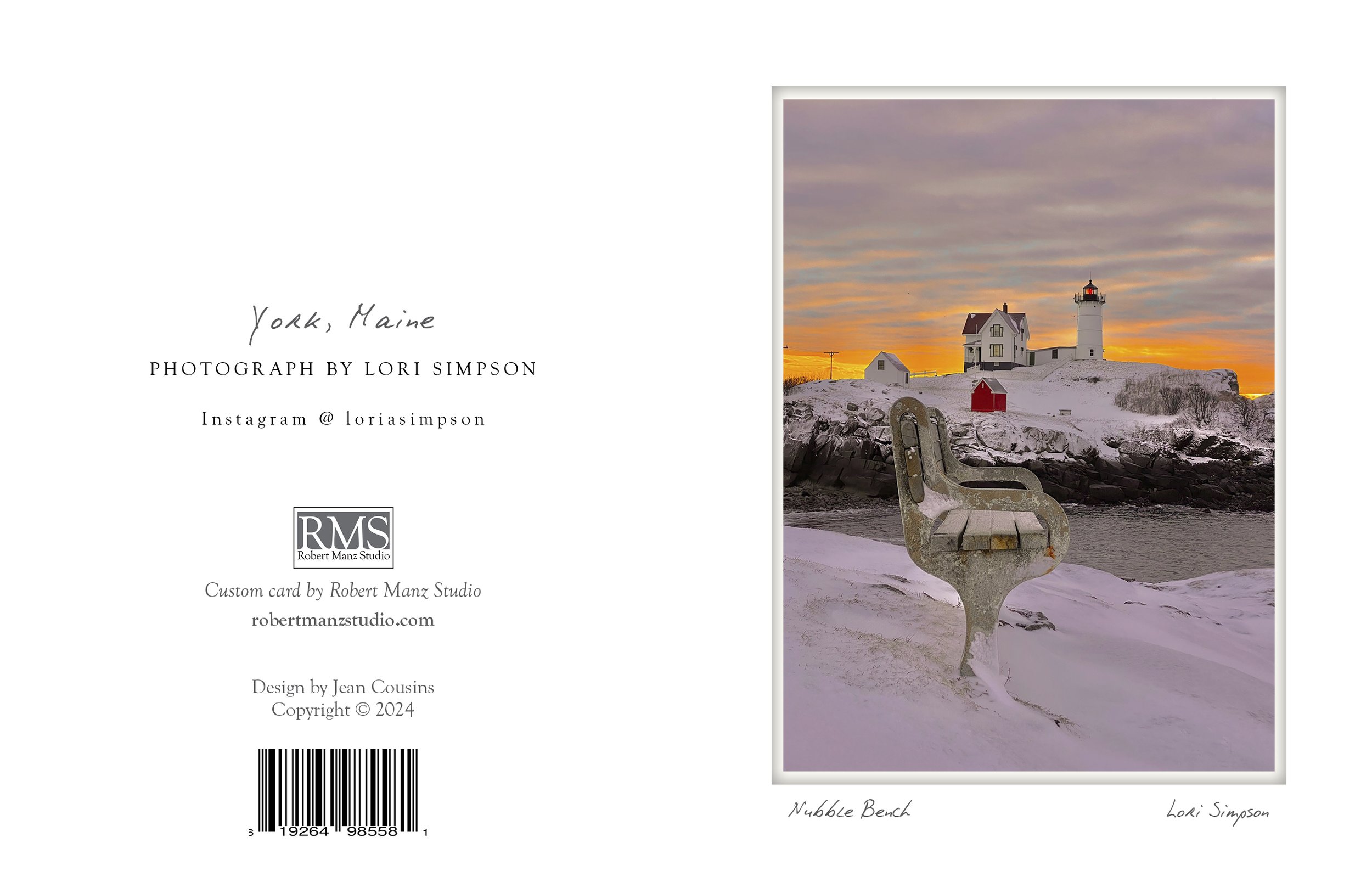nubble bench NOTECARD_4X6_vertical.jpg