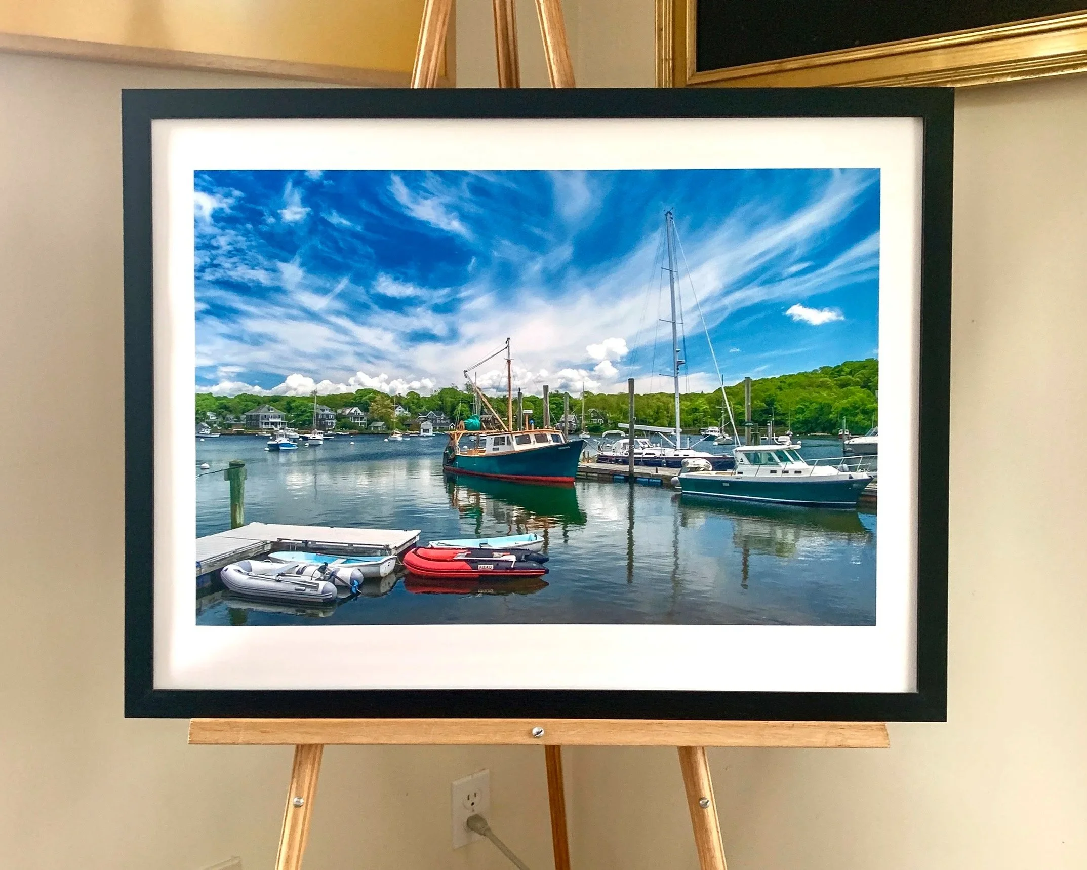Gemma on the Eel Pond by Dennis Weeks