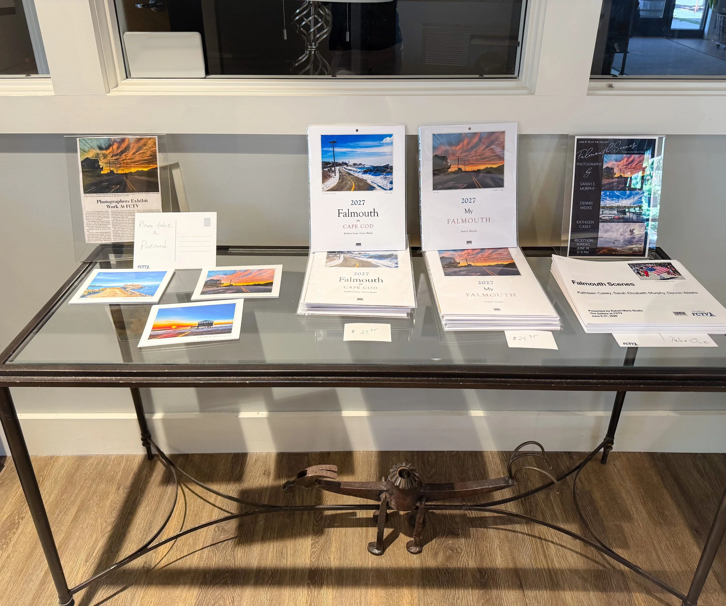 Falmouth Calendars - 2027, Post Cards of Falmouth, Show Program