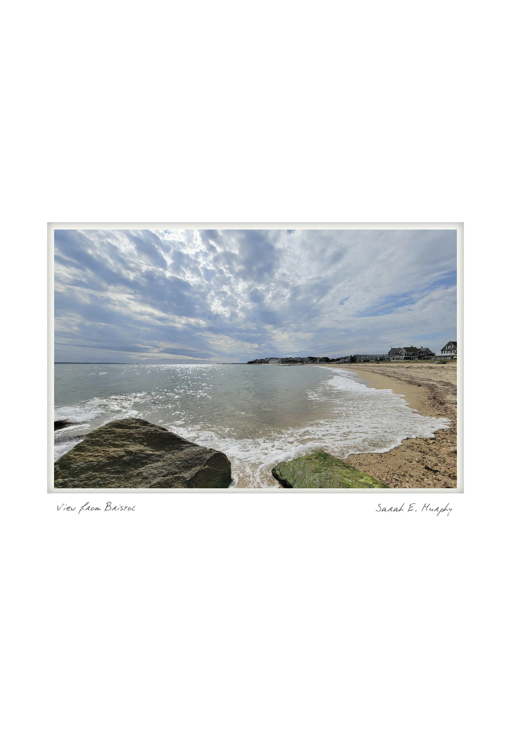 View from Bristol by Sarah E. Murphy - Falmouth, Massachusetts