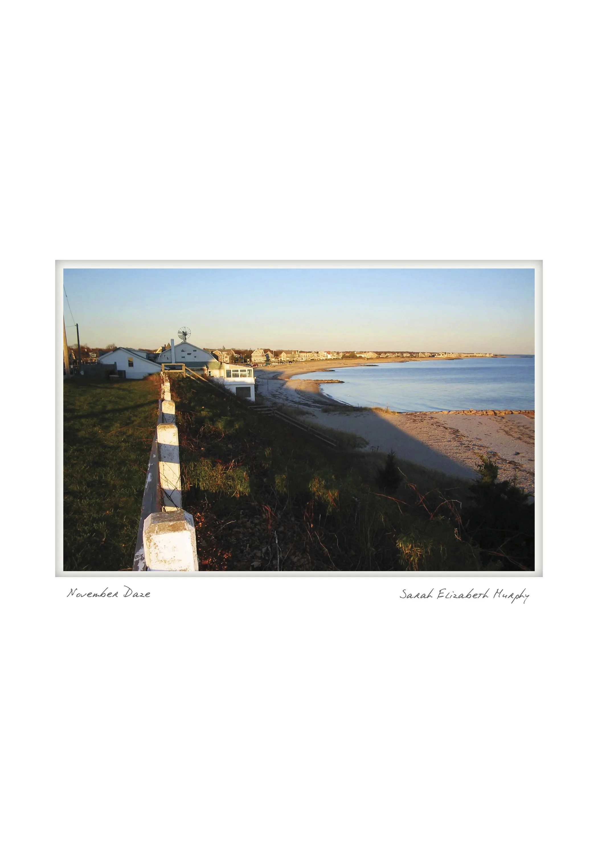 November Daze by Sarah E. Murphy - the Heights, Falmouth, Massachusetts