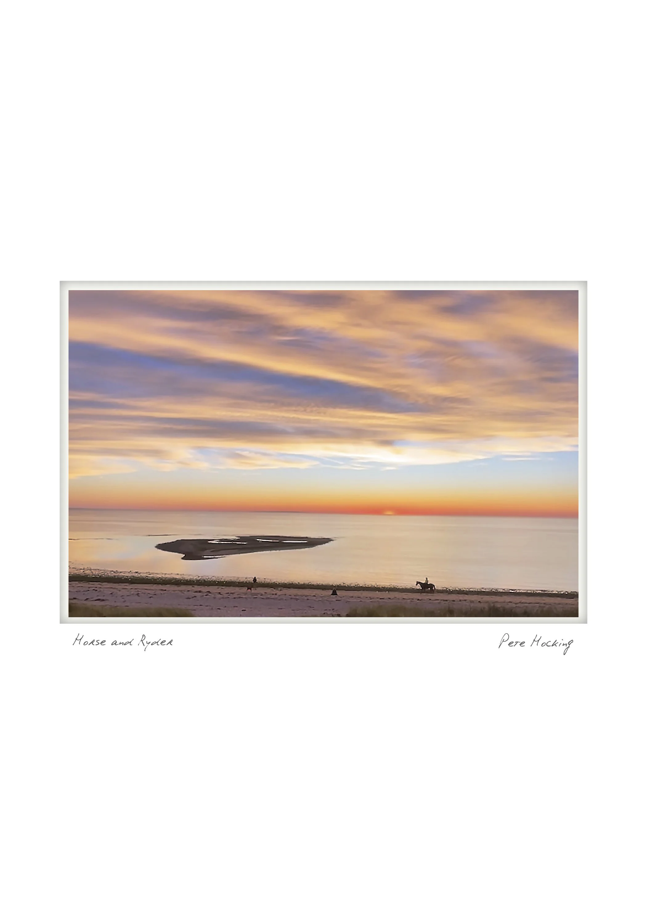 Horse and Ryder - Pete Hocking - Truro, Massachusetts