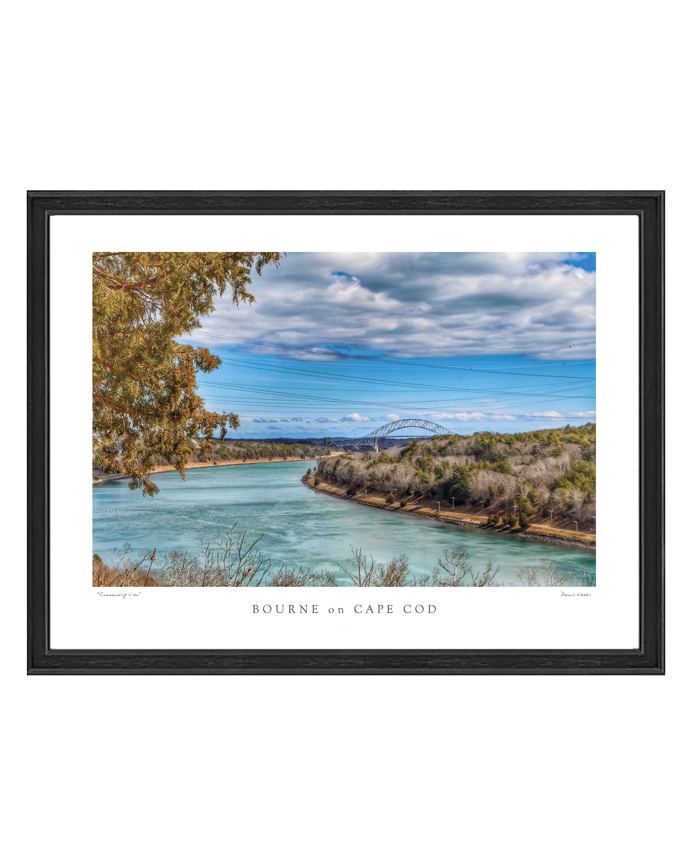 Framed Print from the 2027 Bourne Calendar: Photographs by Dennis Weeks