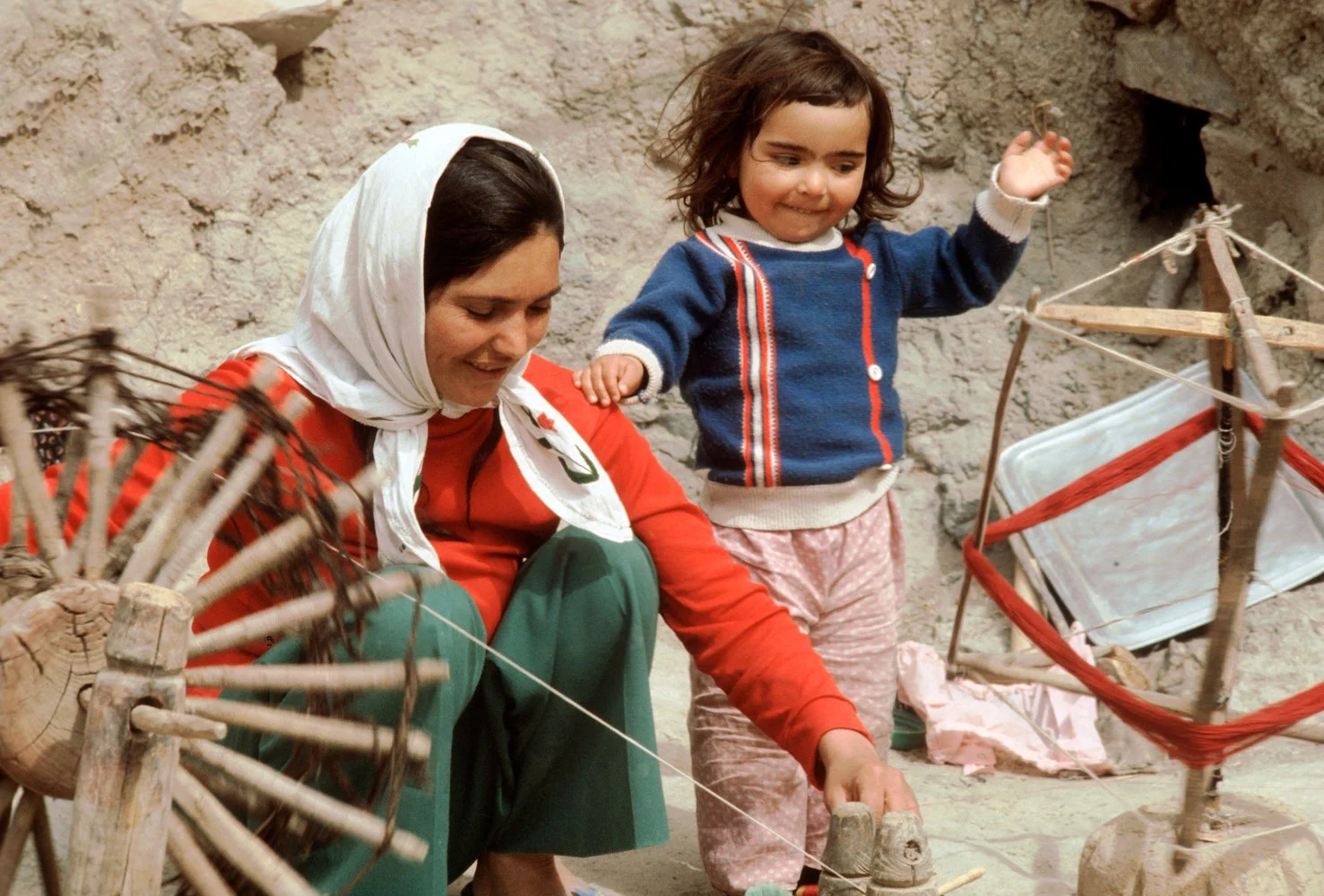 Mother and Child Spin