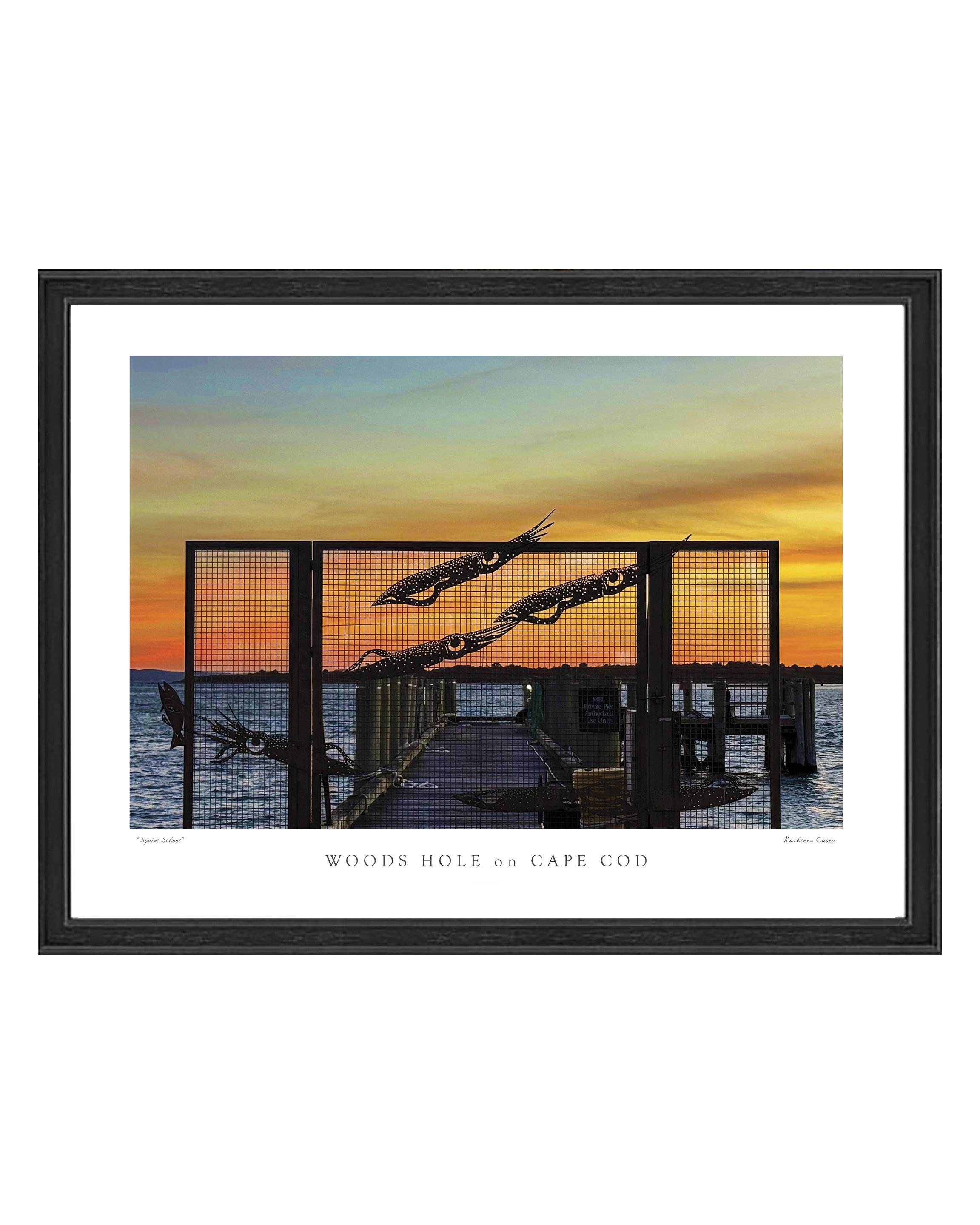 Framed Print from the 2027 Falmouth Calendar: Photographs by Kathleen Casey and Dennis Weeks
