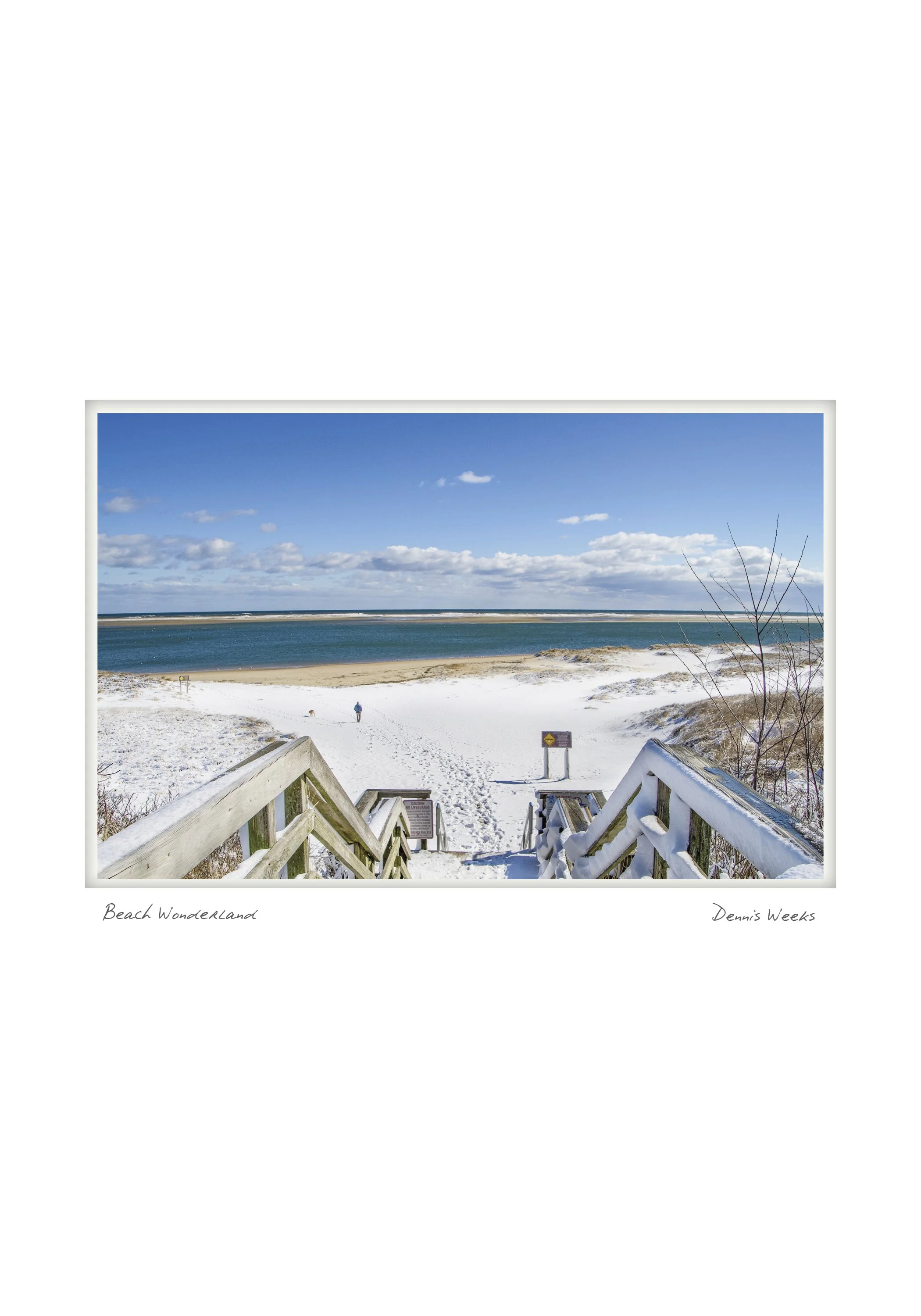 Beach Wonderland by Dennis Weeks - Chatham, Massachusetts