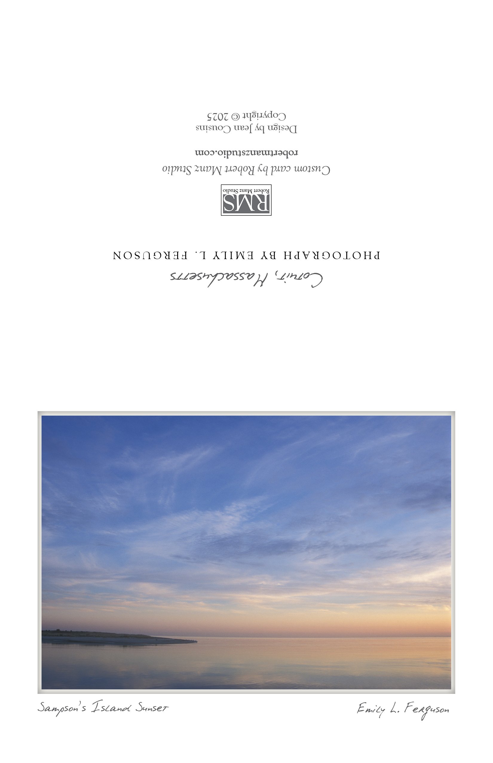 sampsons island sunset NOTECARD_4x612.jpg