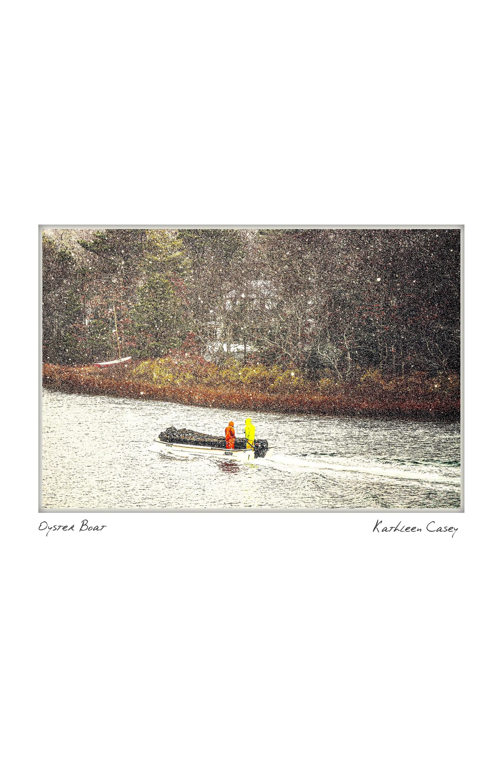 Oyster Boat - Kathleen Casey - Childs River, Falmouth