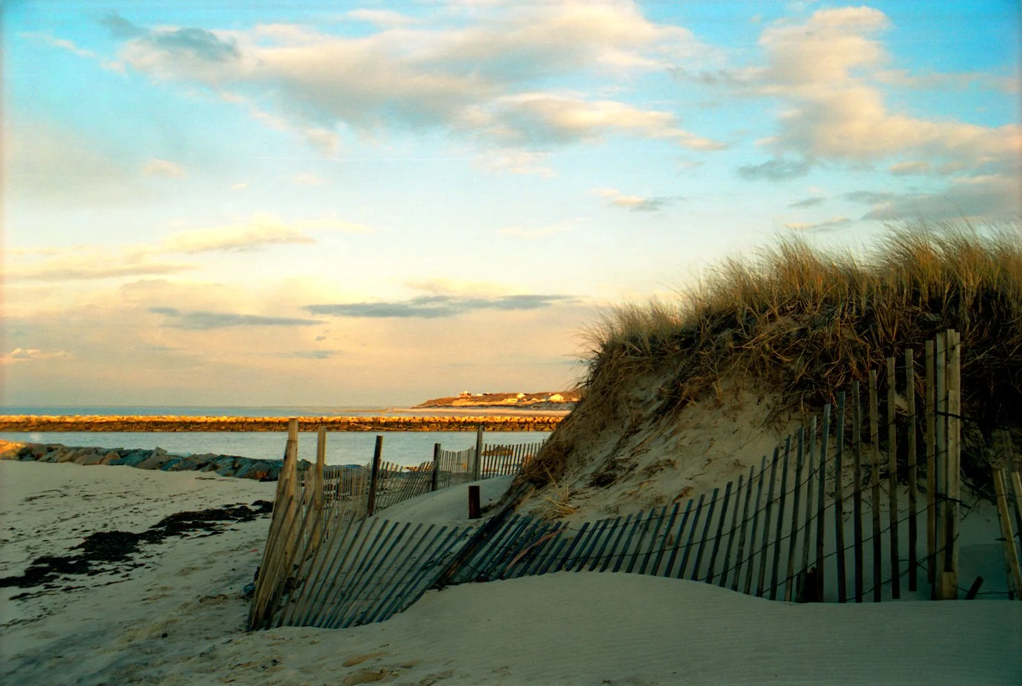 Last Sun over Sesuit Neck. Dennis