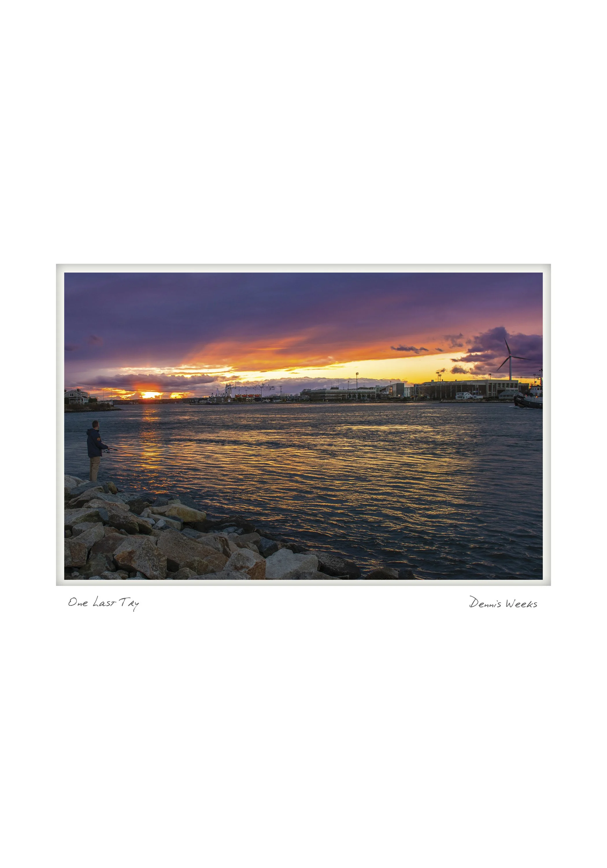 One Last Try by Dennis Weeks - Bourne, Massachusetts