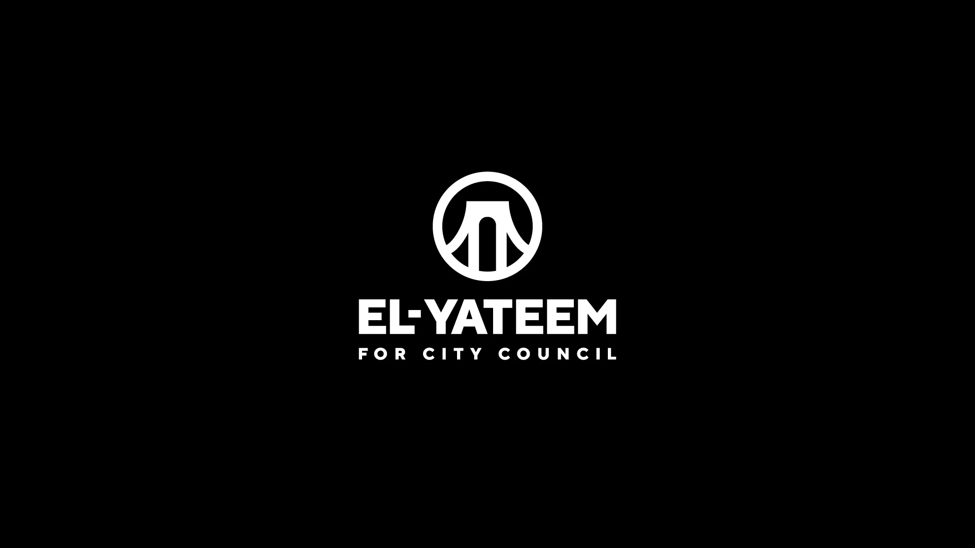 Unproduced logo system for El-Yateem for City Council