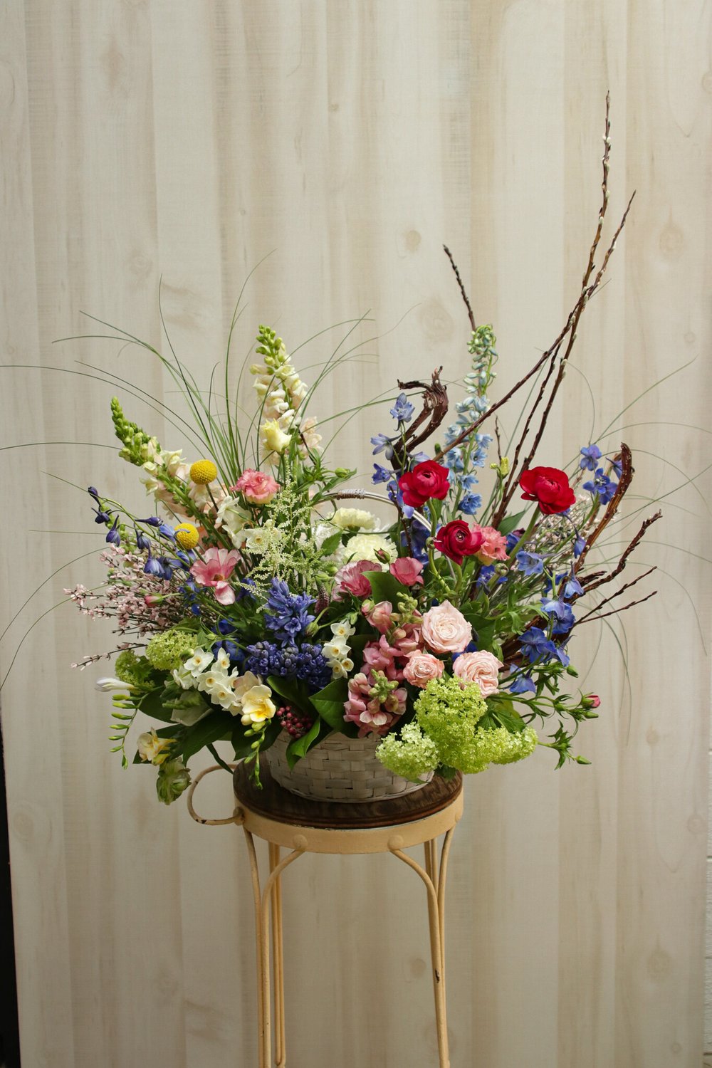 Comforting Garden Basket Country Florist