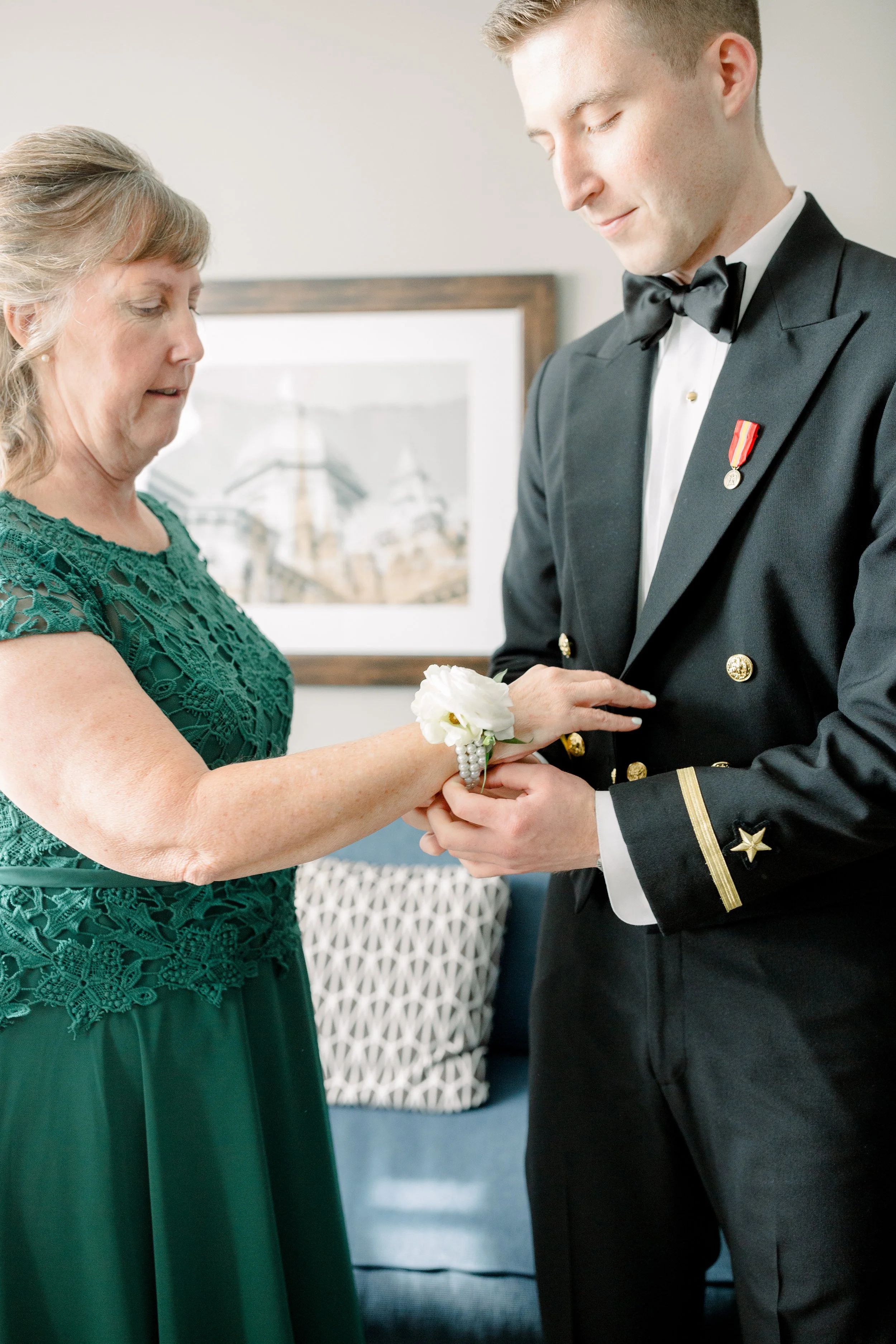 Wrist Corsage-Raspberry Rose