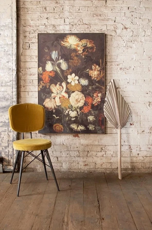 Framed Floral Print