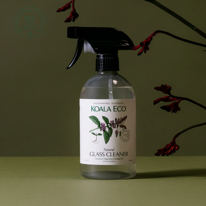 Peppermint Essential Oil  Glass Cleaner