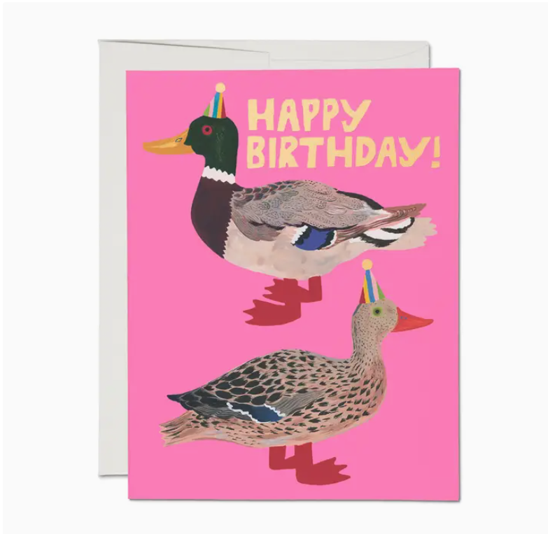 Quacky Birthday Greeting Card