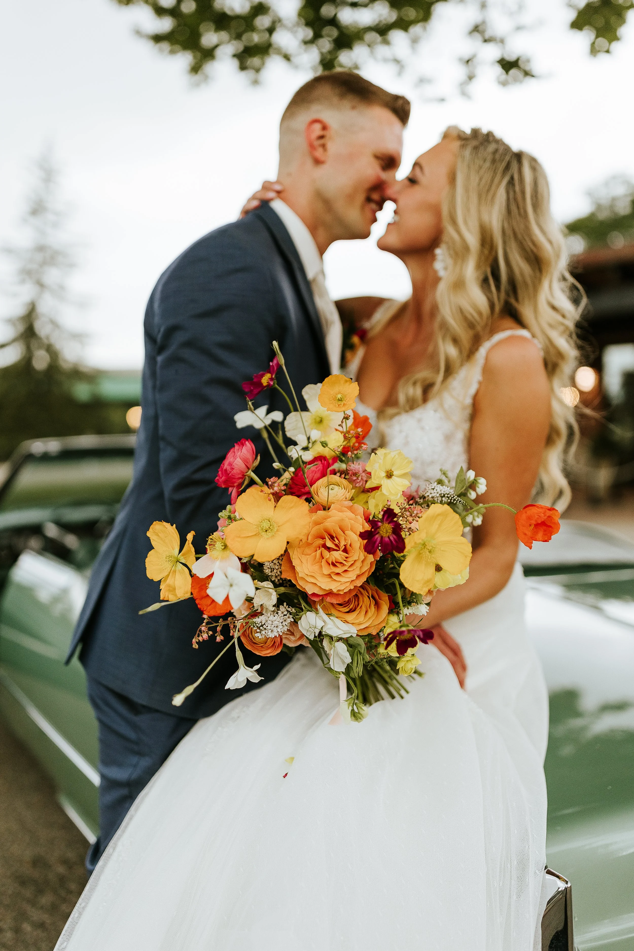 Bridal Bouquet-Citrus & Sunshine
