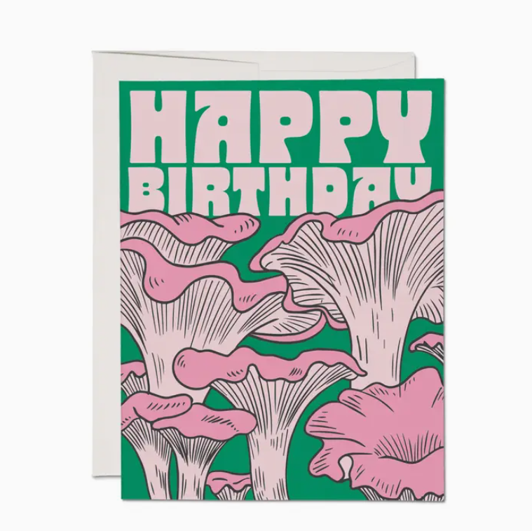 Shroomy Birthday Greeting Card