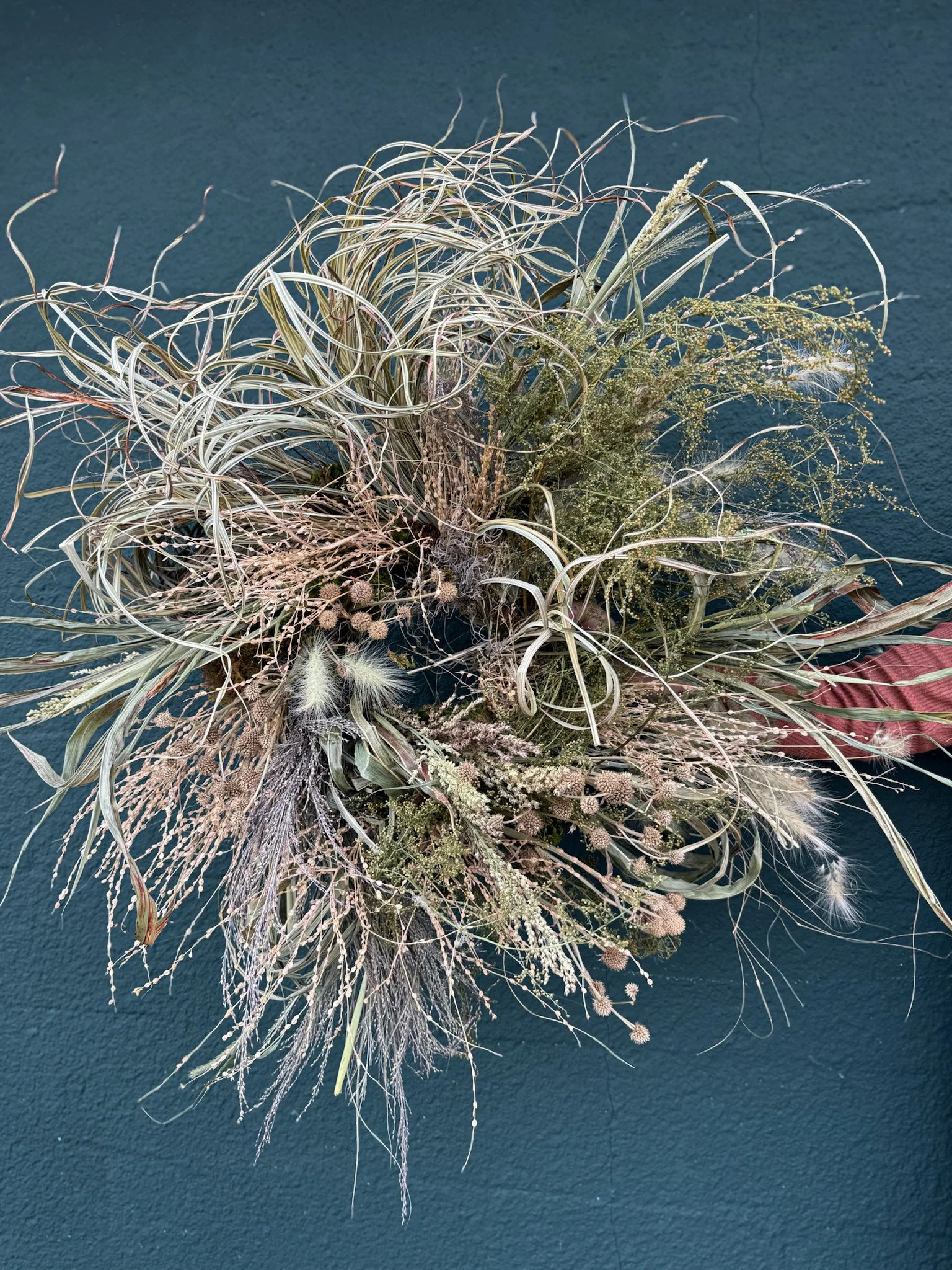 Dried Grass Wreath