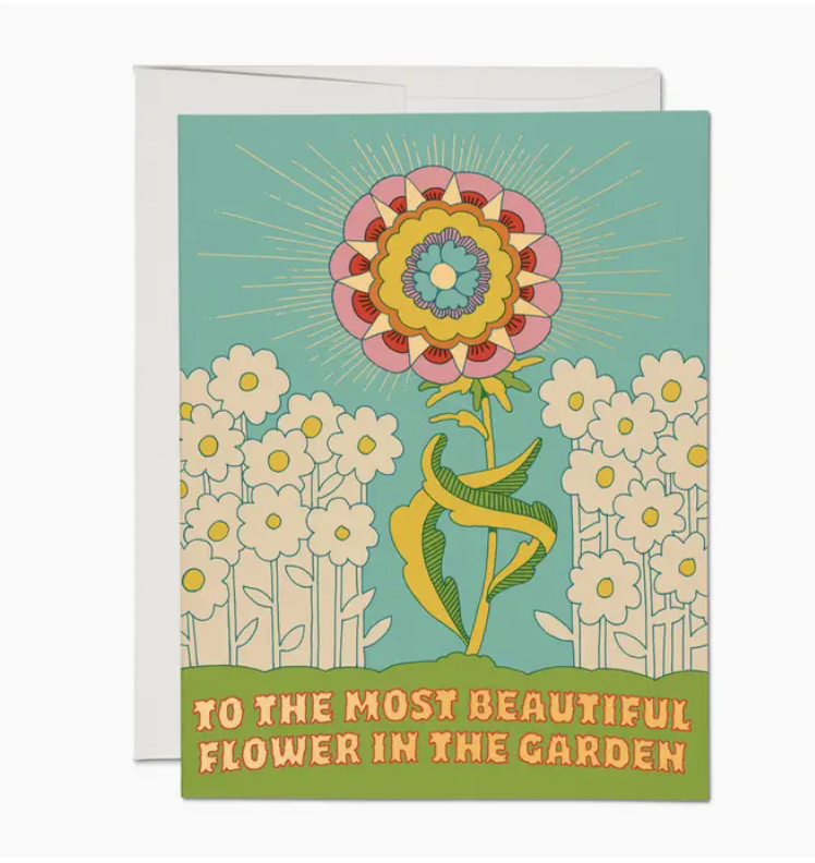 Beautiful Flower Greeting Card