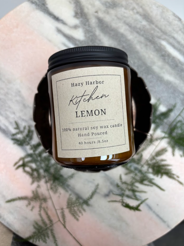 Kitchen Lemon- Soy Wax Candle