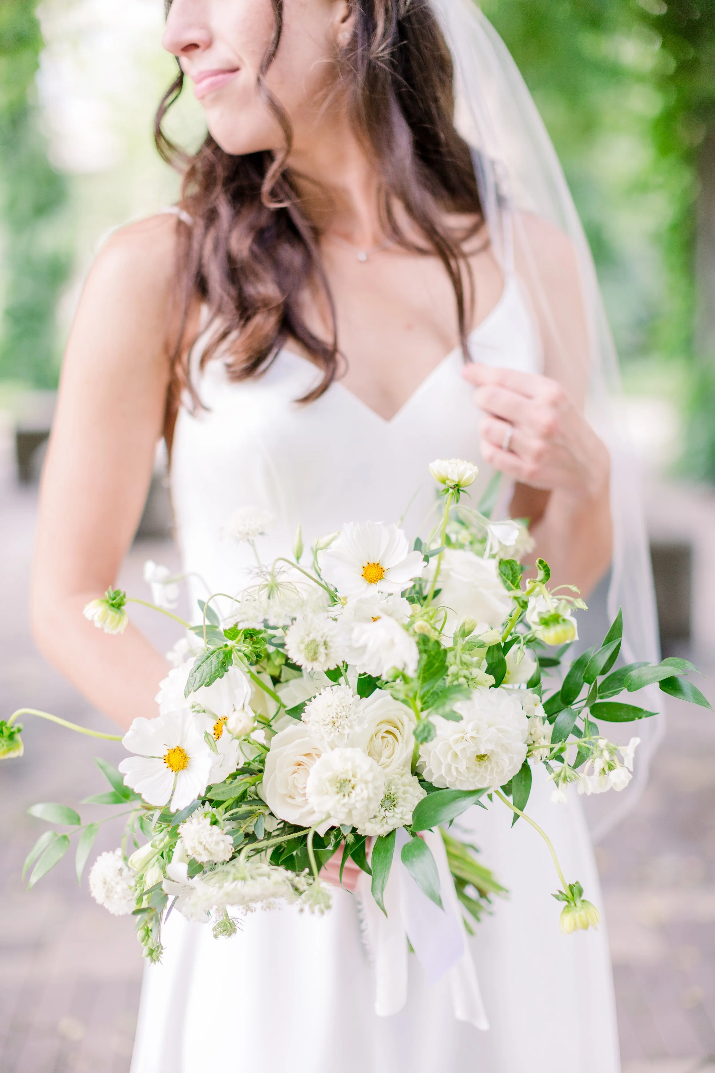Bride Bouquet- Sage & Cream
