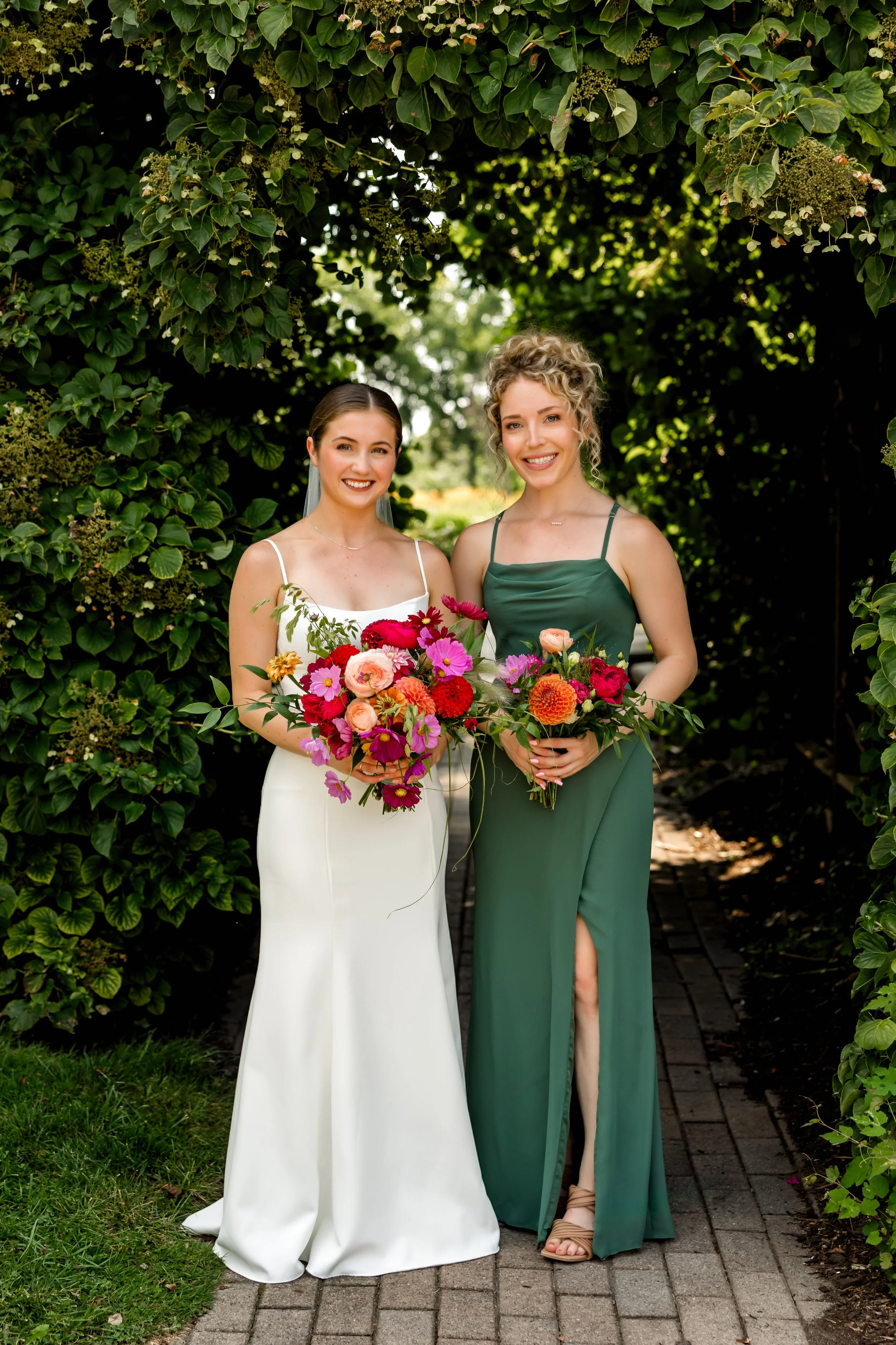 Bridesmaid Bouquet- Raspberry Rose