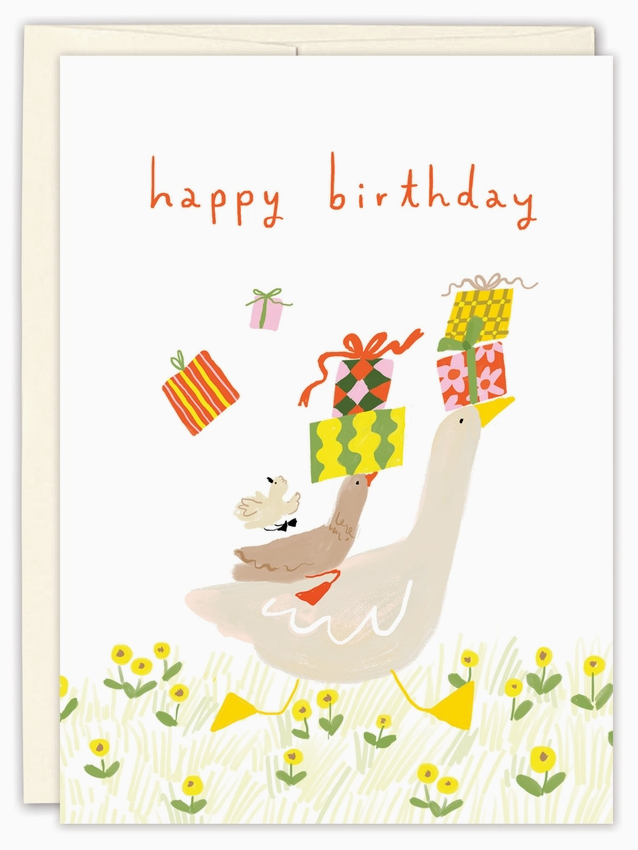 Duck Delivery Birthday Greeting Card