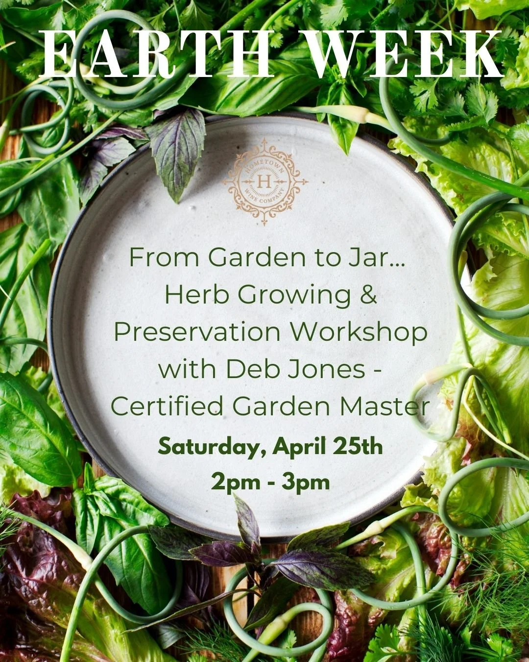 From Garden to Jar — Herb Growing & Preservation Workshop