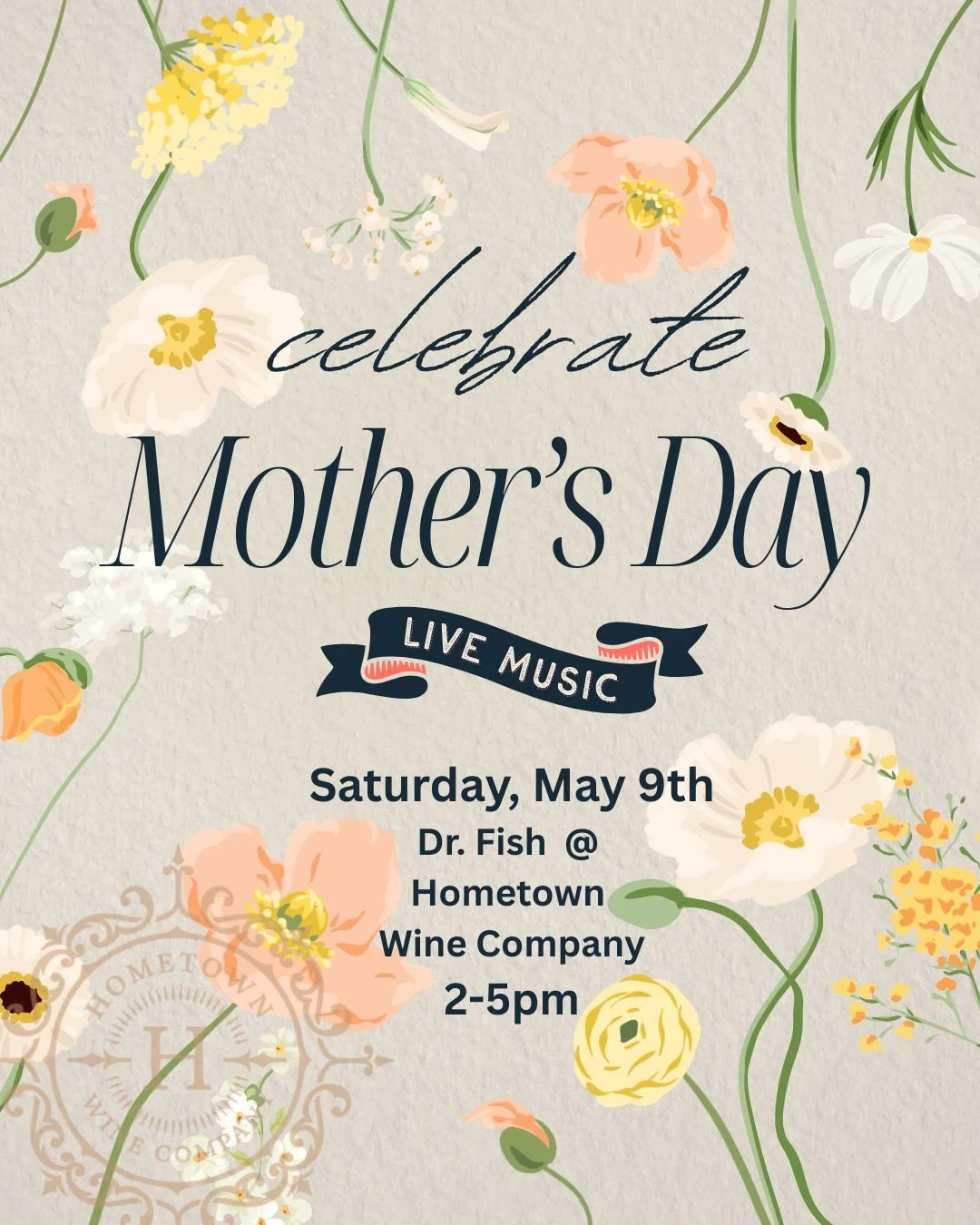 Celebrate Mother’s Day & LIVE Music with Dr. Fish