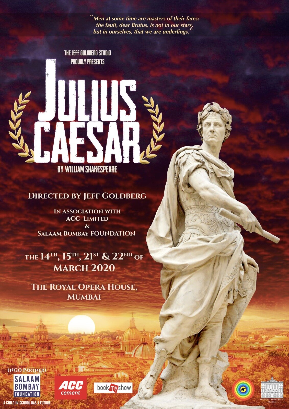 Julius Caesar (at The Royal Opera House Mumbai)
