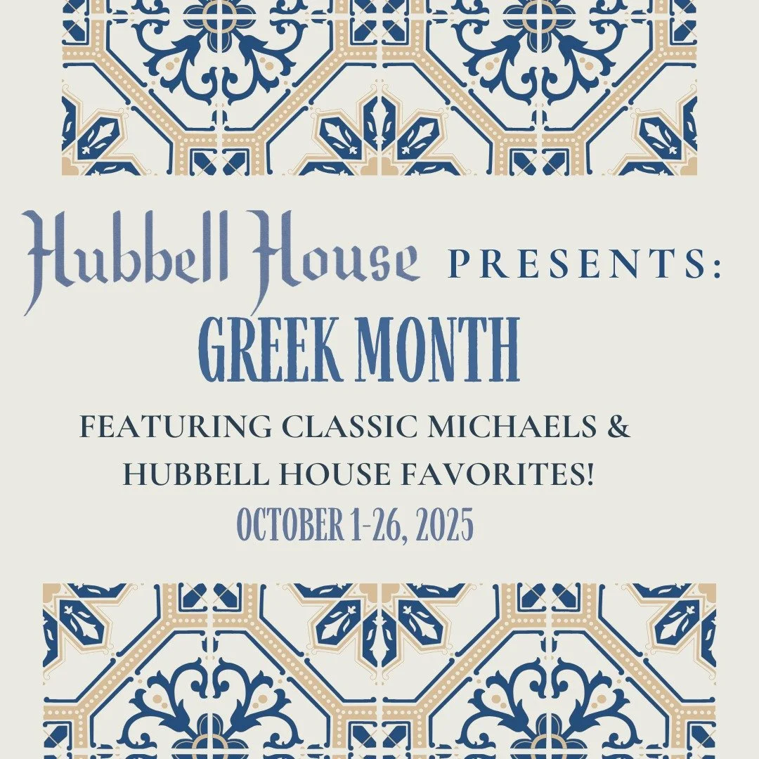 🇬🇷 Greek Month is officially here! 🇬🇷

Join us for:

🍲 Pappas Avgolemono Soup
🥙 Gyro
🥗 Greek Salad
🍤 Garides Tourkolimano (Greek Shrimp)
🍗 Koto Me Koukounari (Greek Chicken)
🥩 Beef Shish Kabobs
🍖 Lamb Chops
🍯 Baklava